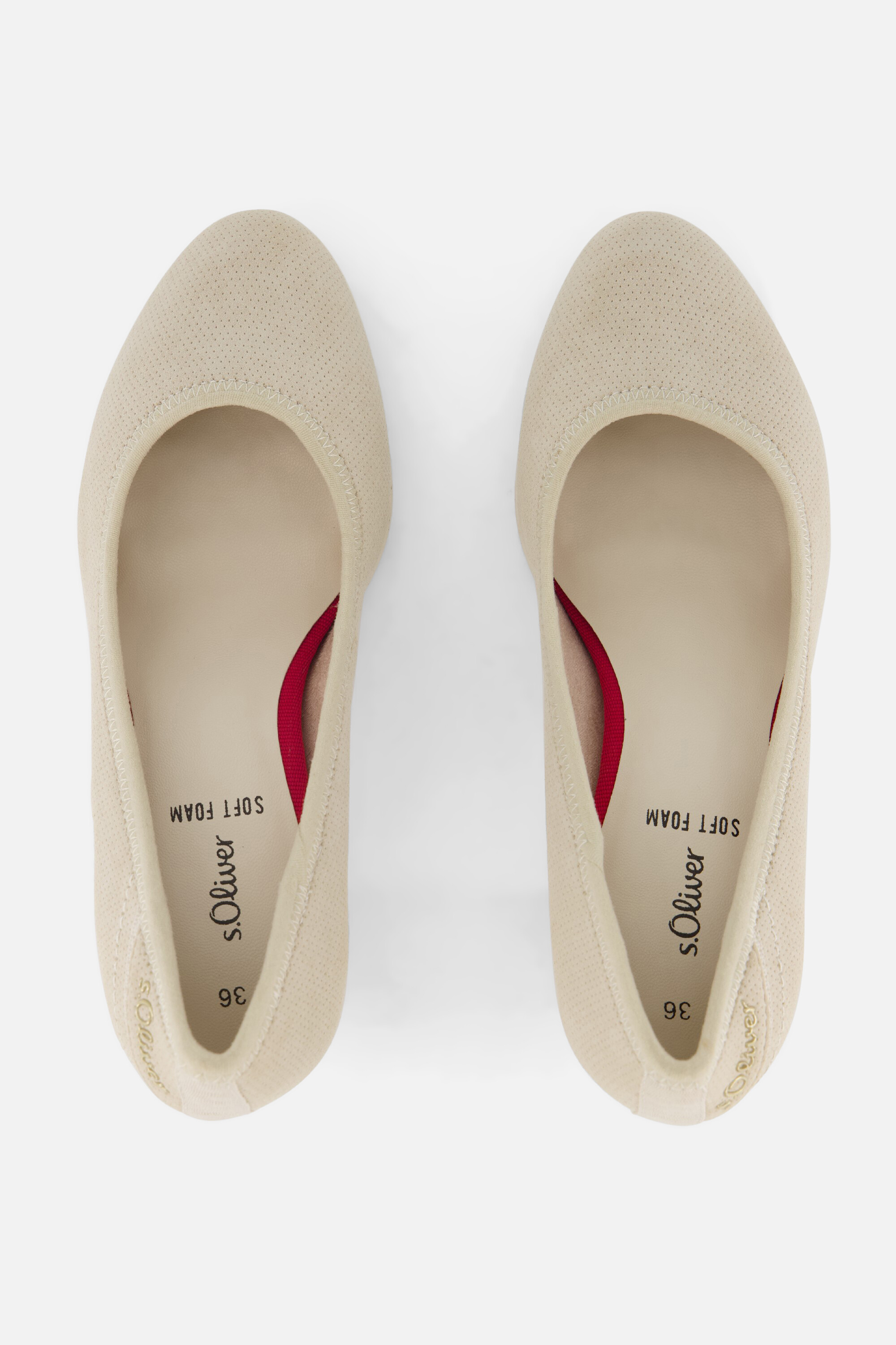 S.Oliver Pumps beige Synthetisch afbeelding 2