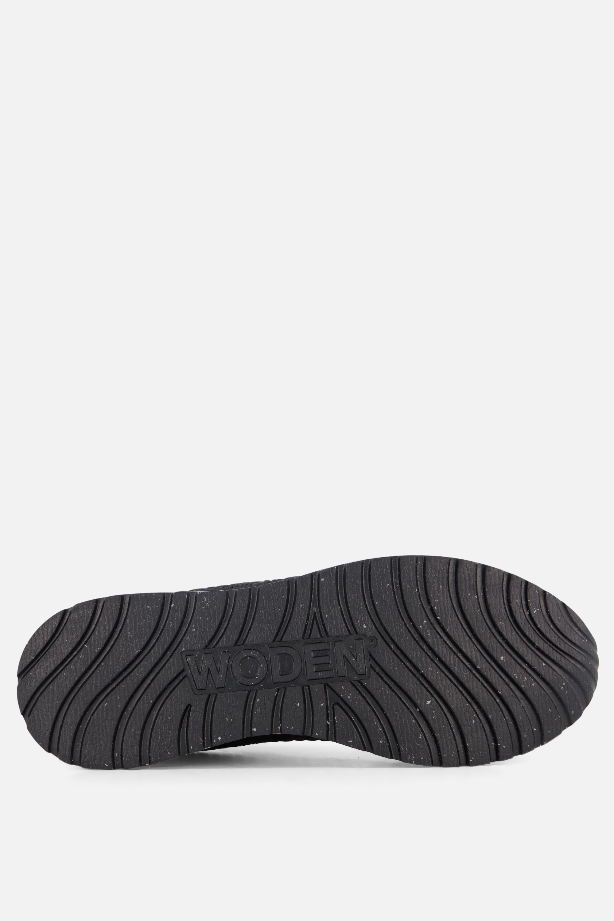 Woden Ronja Croco Sneakers zwart Leer afbeelding 4