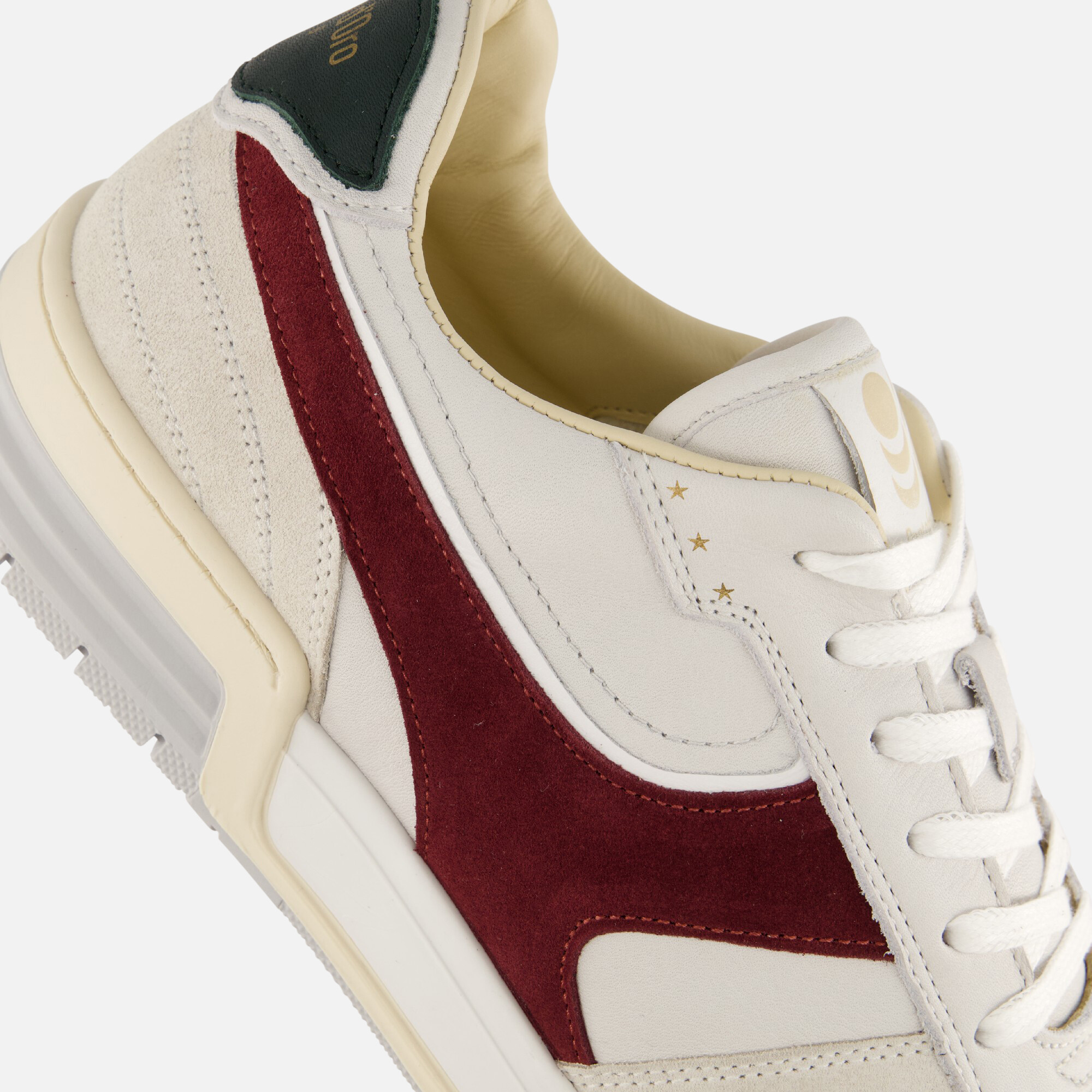 Pantofola d'Oro Versilia Sneakers wit Suede afbeelding 4