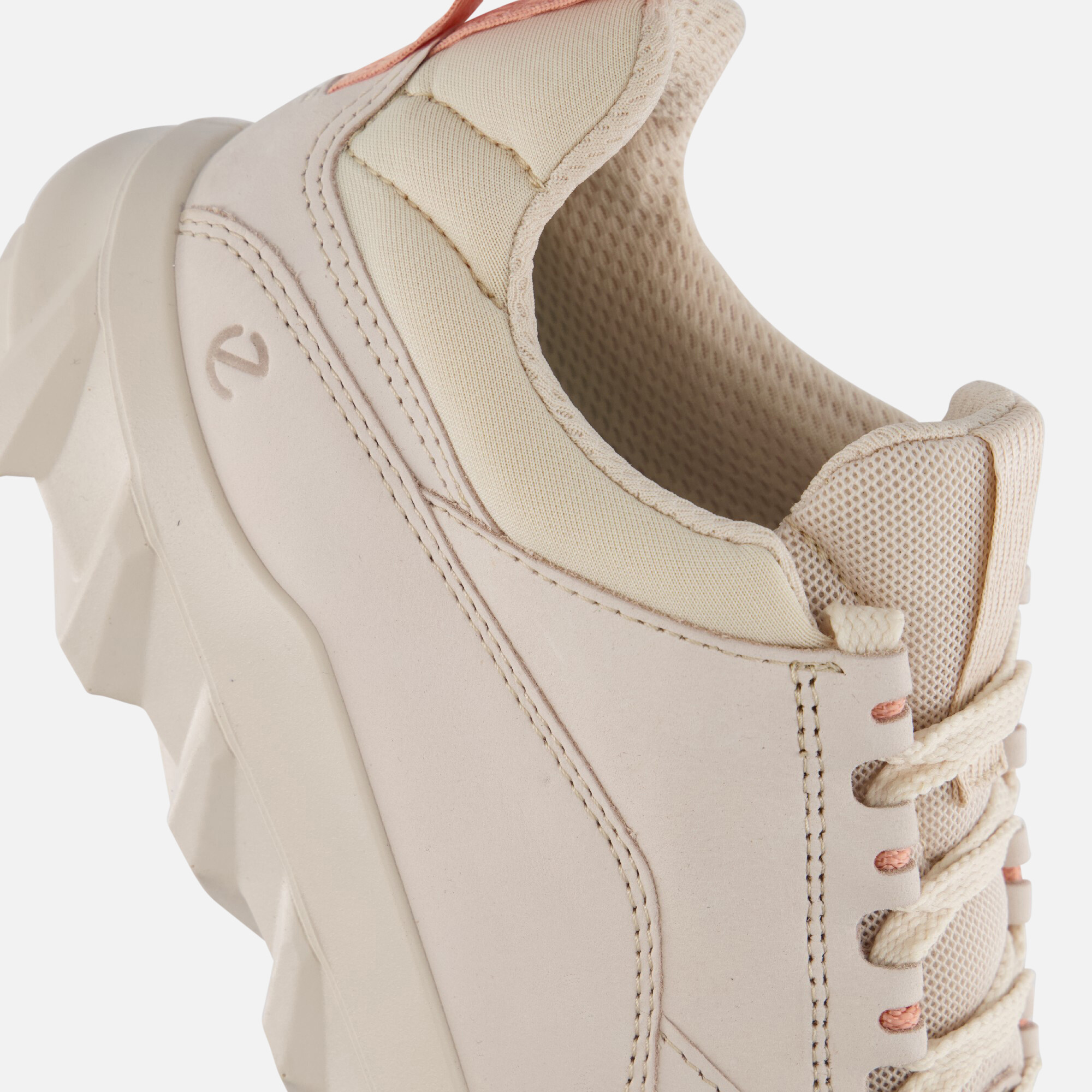 Ecco MX Sneakers beige Leer afbeelding 4