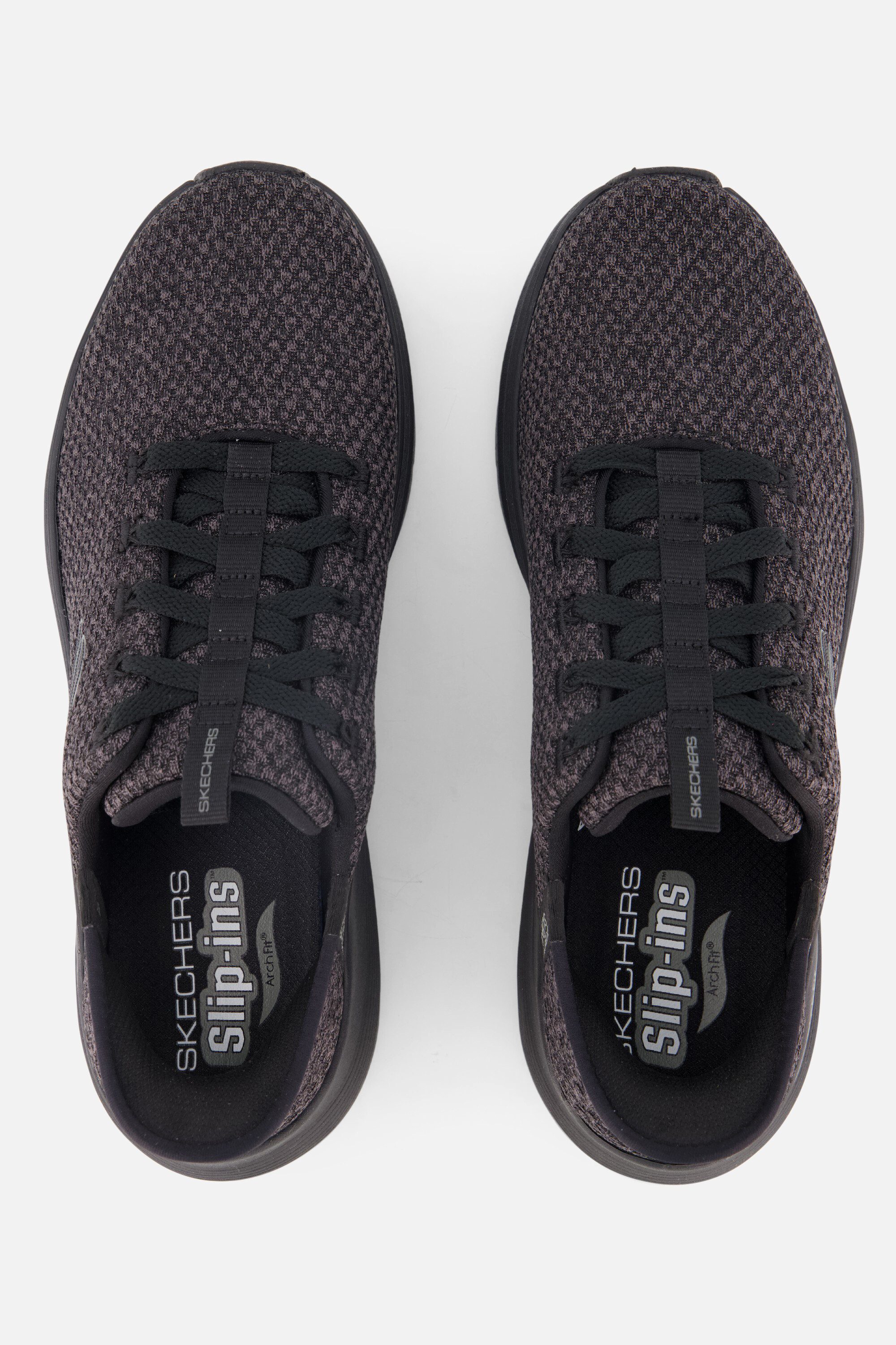 Skechers Arch Fit 2.0 Slip-ins zwart Textiel afbeelding 2