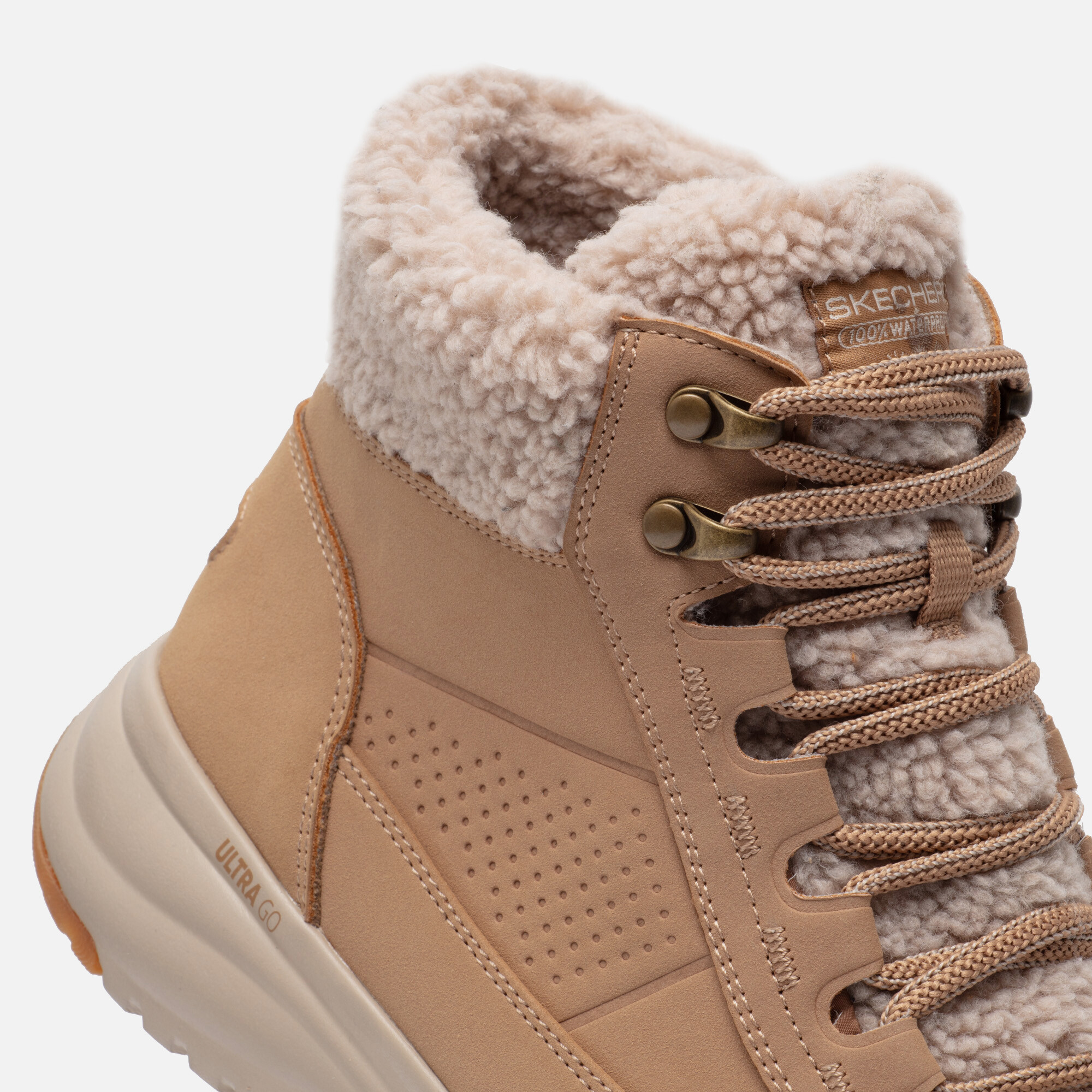 Skechers On The Go Stellar Veterboots cognac afbeelding 4