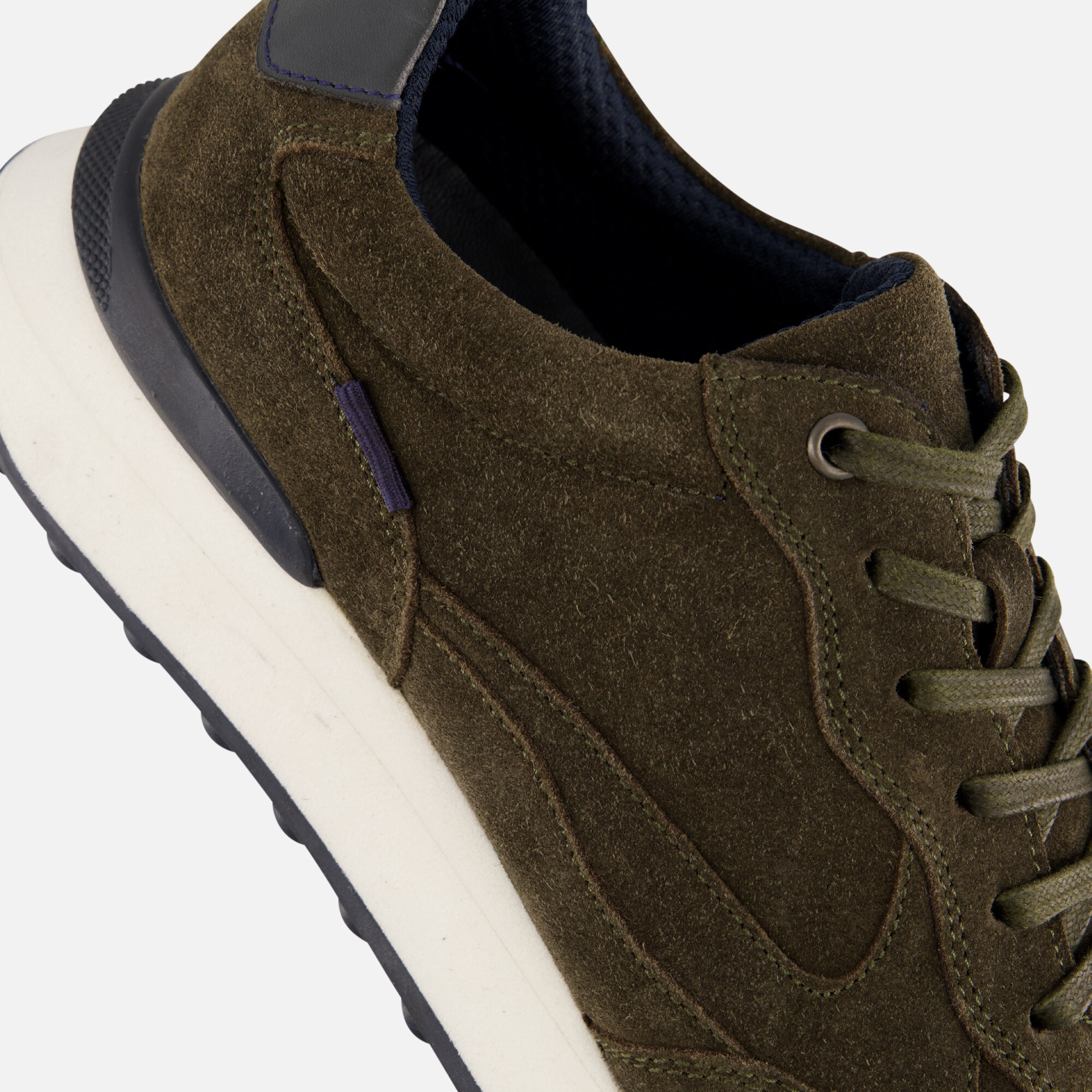Vertice Sneakers groen Suede afbeelding 4