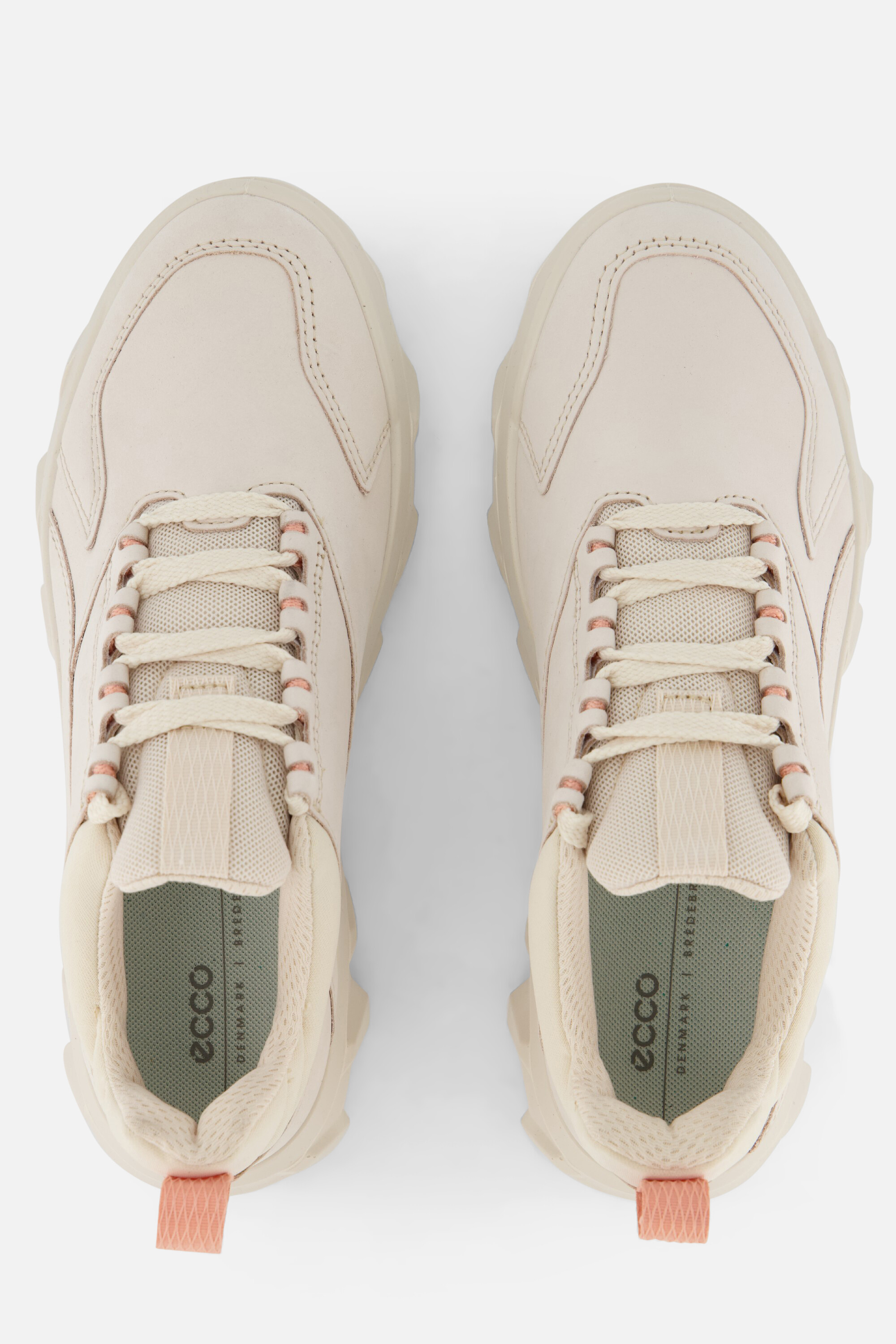 Ecco MX Sneakers beige Leer afbeelding 2