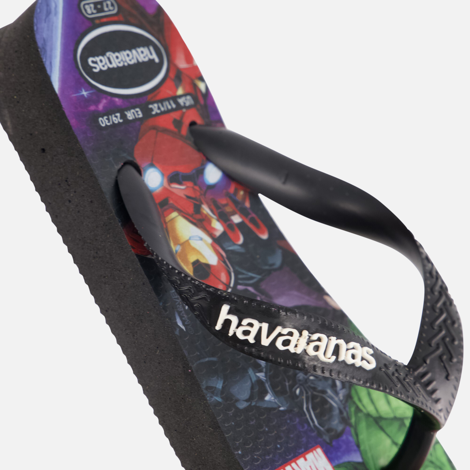 Havaianas Marvel II Slippers zwart Rubber afbeelding 3