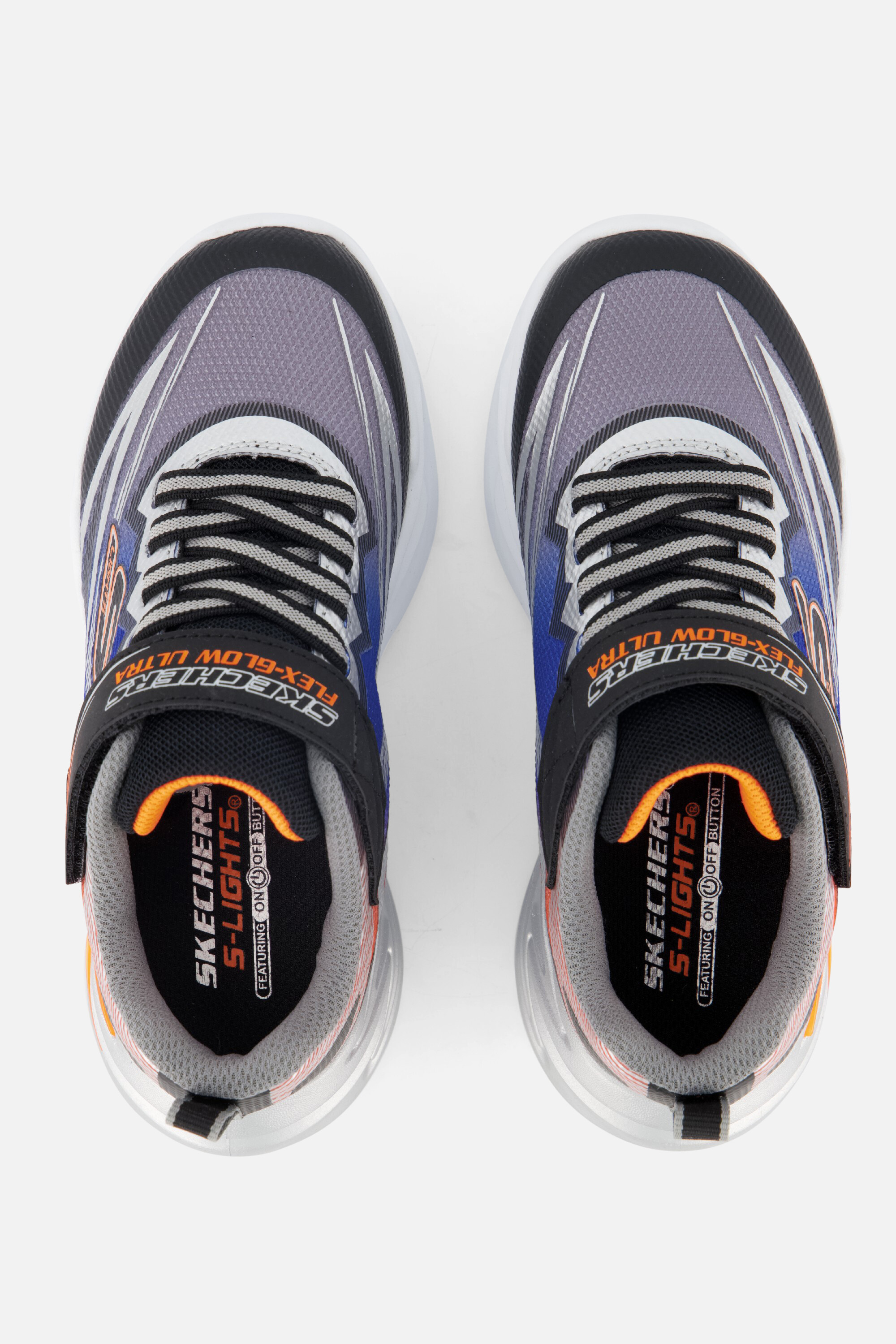 Skechers S-lights Flex Glow Ultra Sneakers grijs afbeelding 3