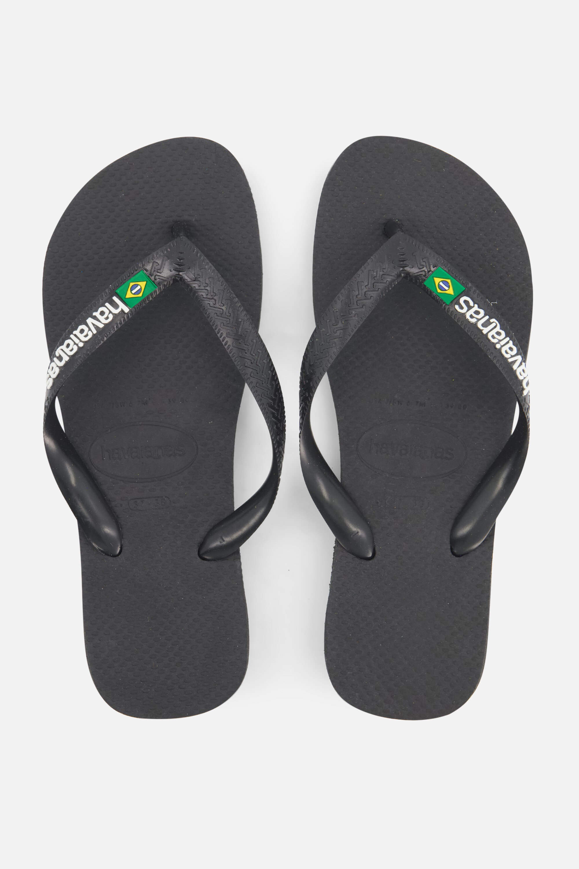 Havaianas Brasil zwart Rubber afbeelding 2