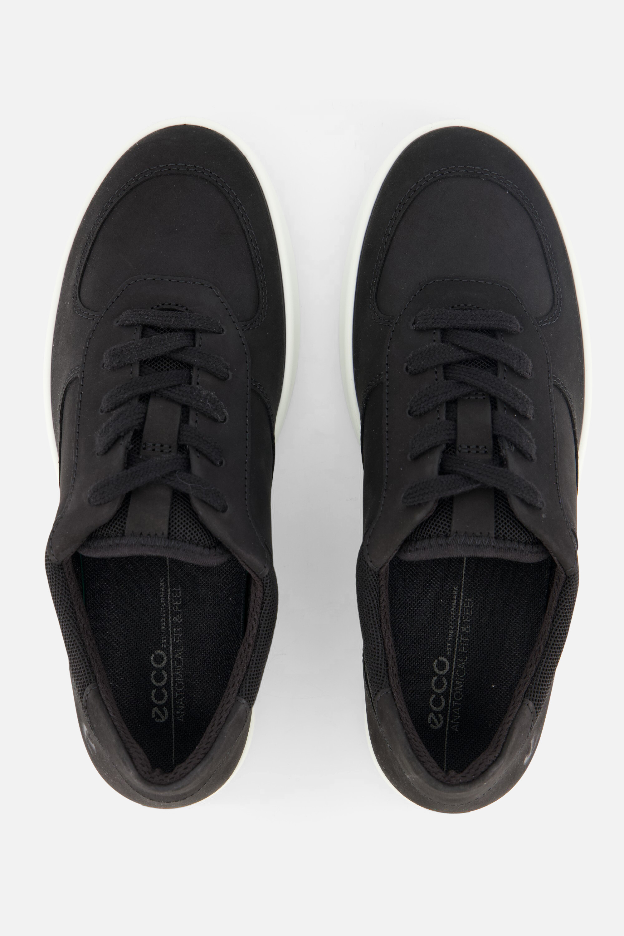 Ecco Leisure Sneakers zwart Leer afbeelding 3