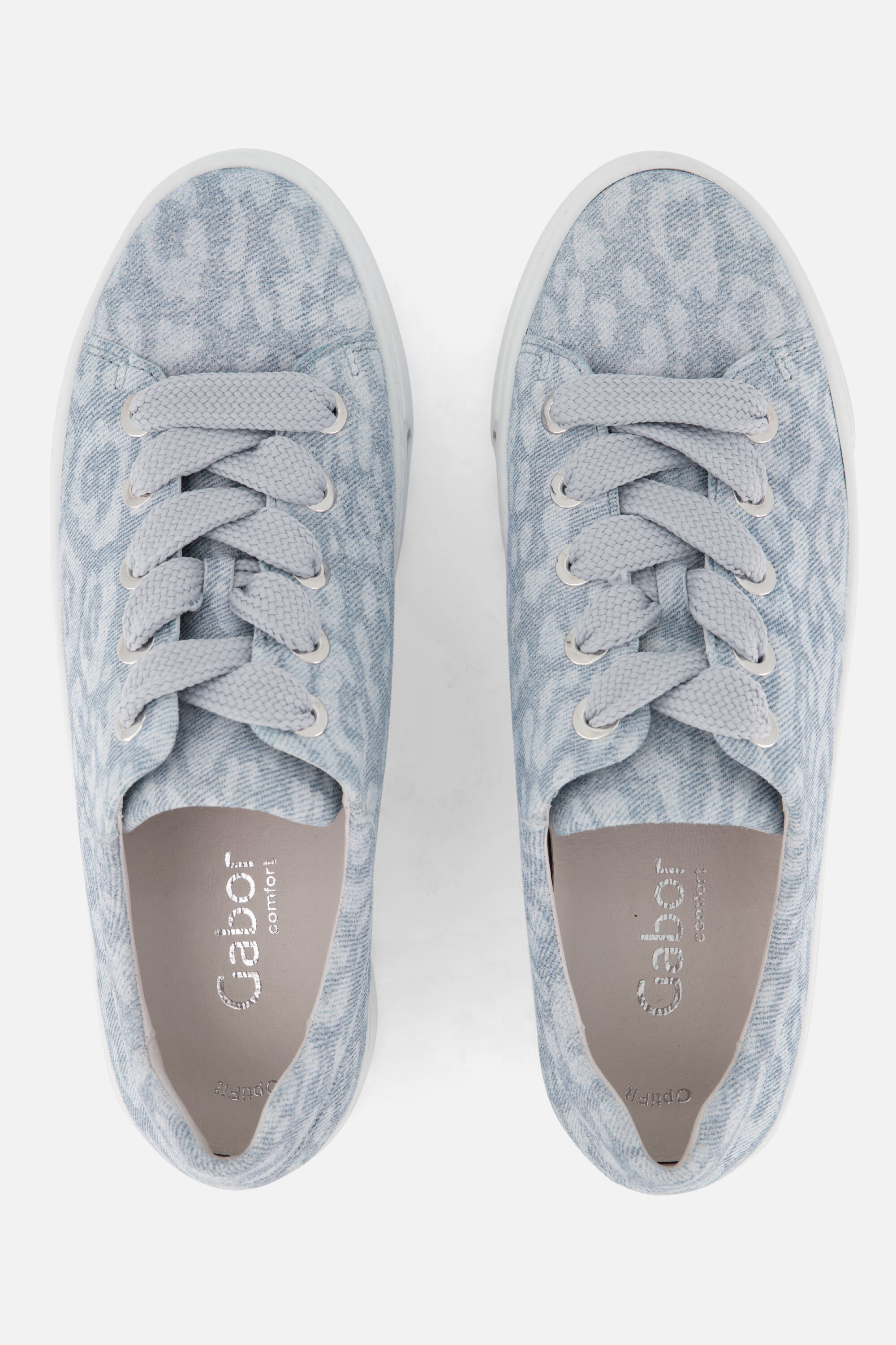 Gabor Sneakers blauw Leer afbeelding 3