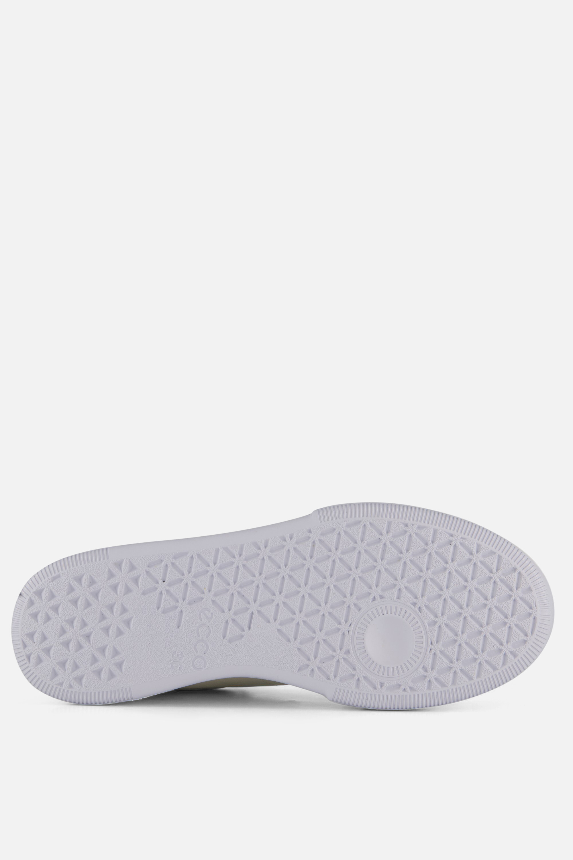 Ecco Street Court Sneakers wit Leer afbeelding 3