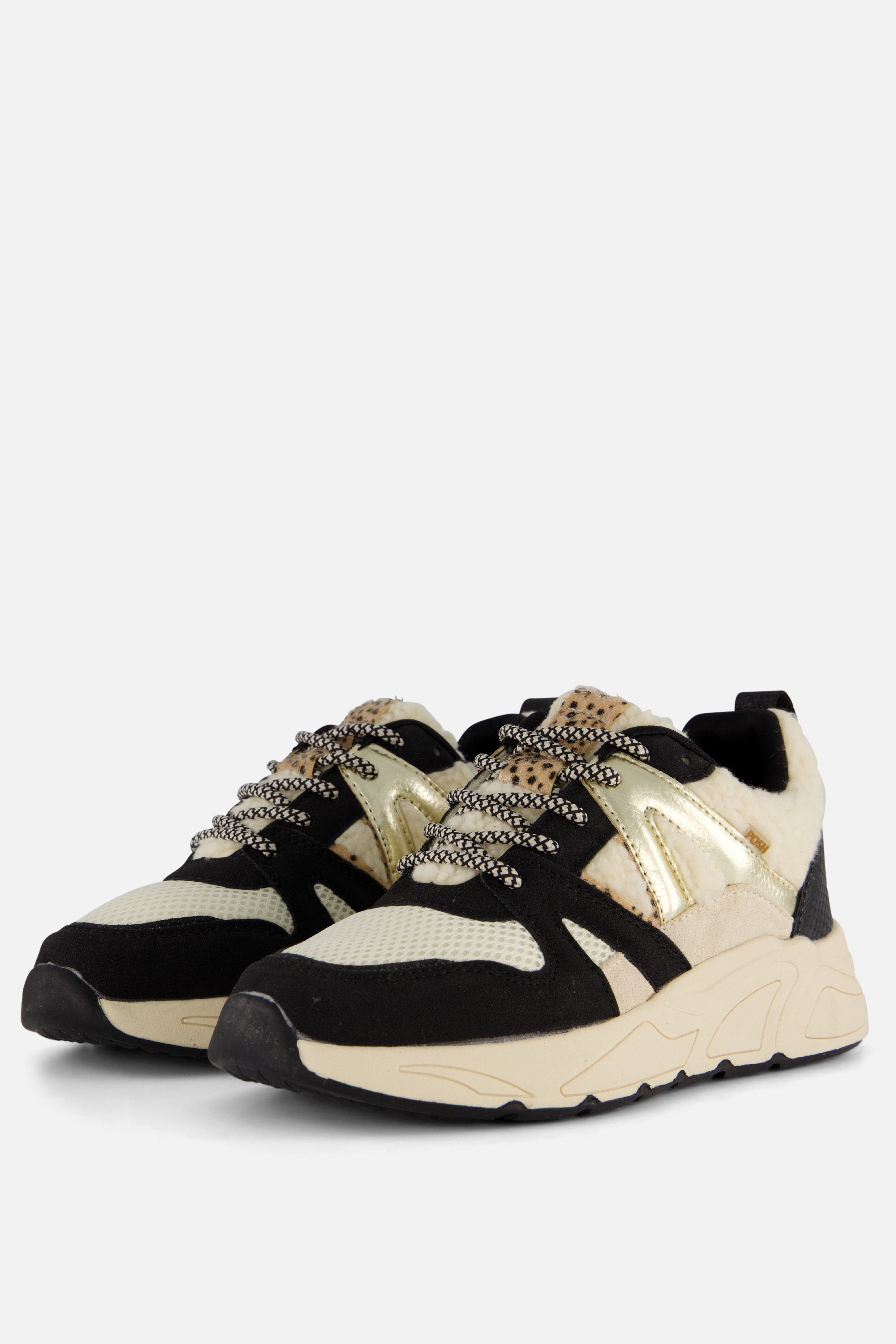 Skechers Uno Wild Streets Sneakers zwart ziengs