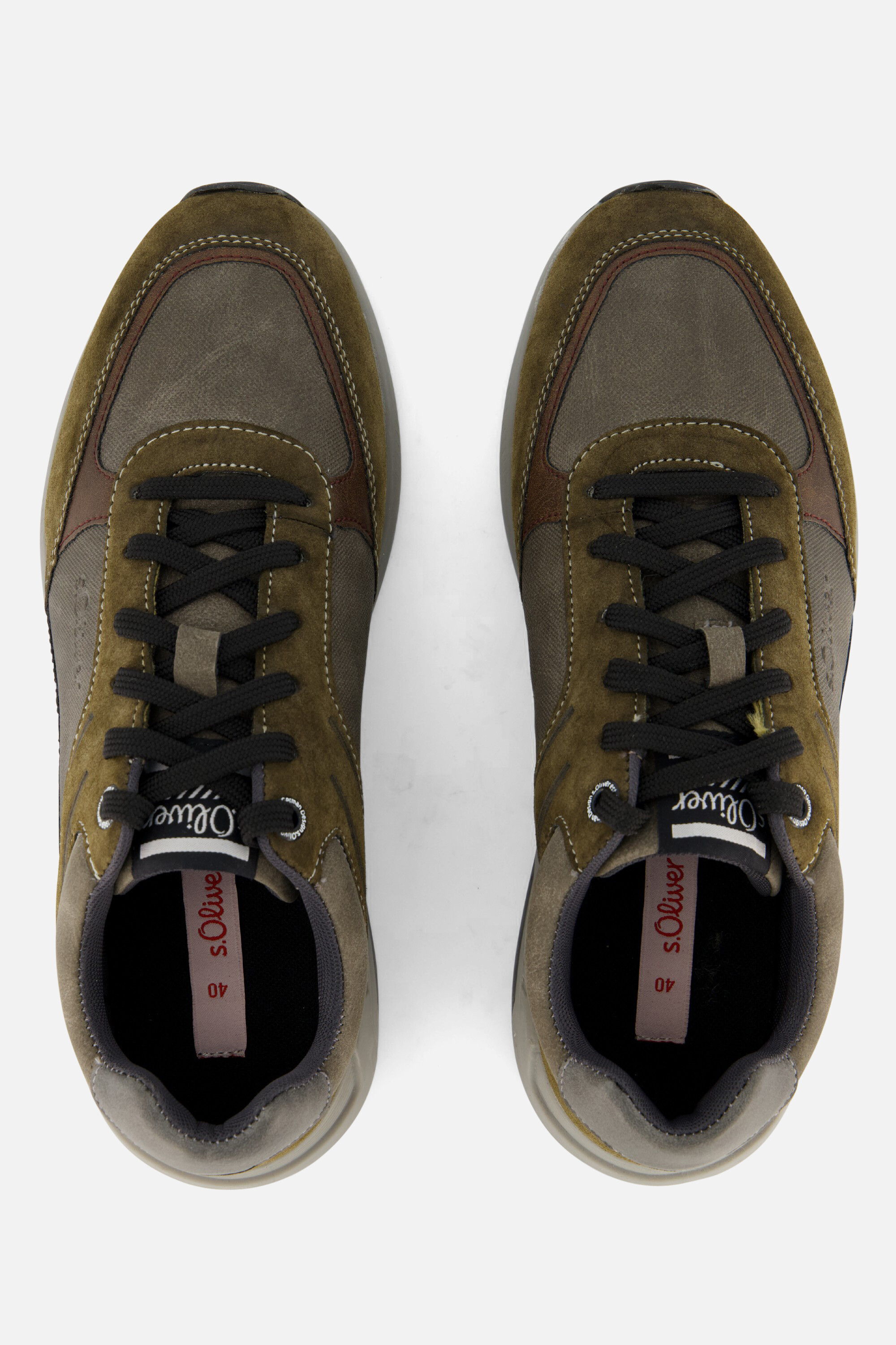 S.Oliver Sneakers groen Vegan afbeelding 2