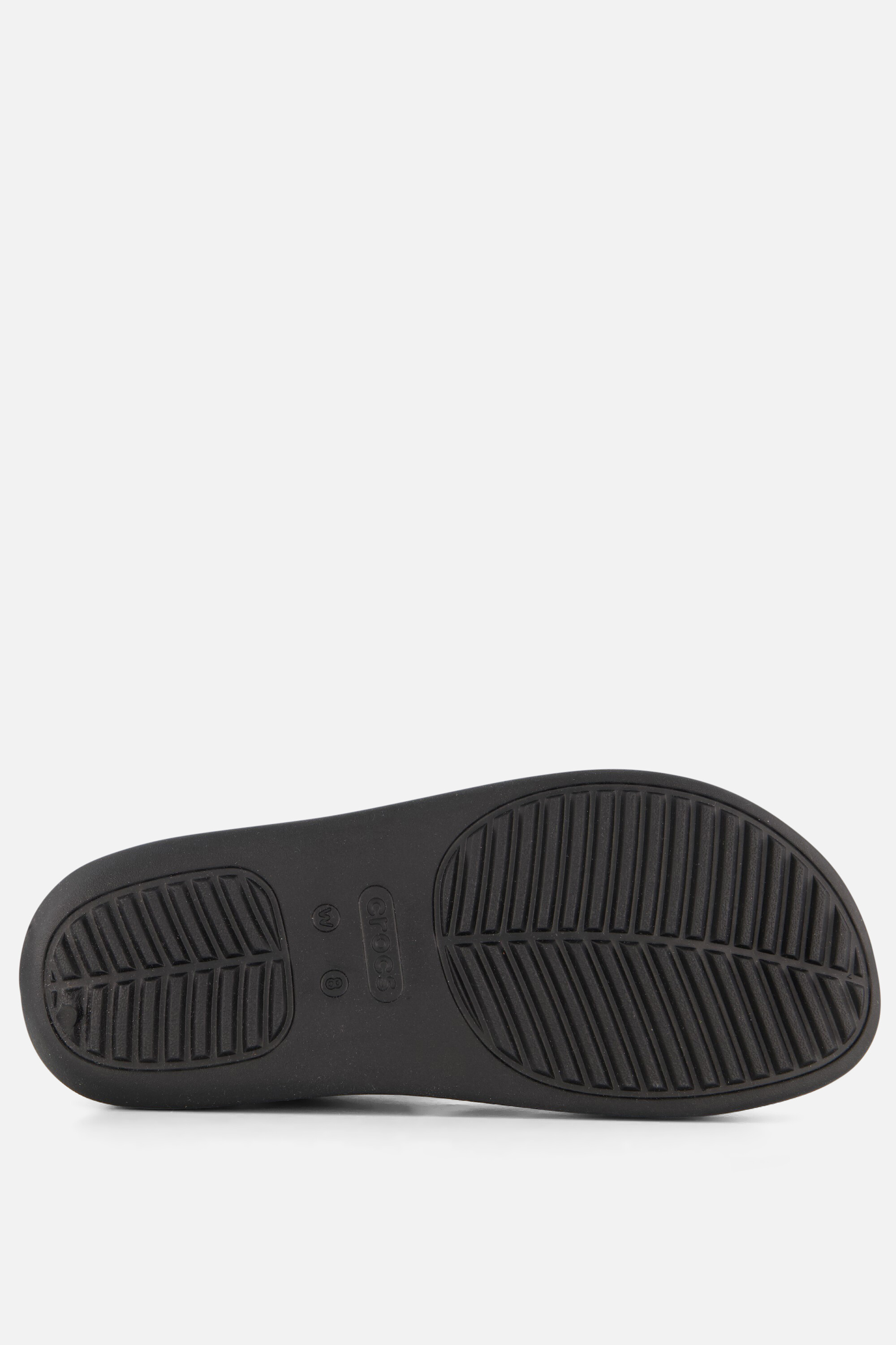 Crocs Getaway Platform Slippers zwart Rubber afbeelding 2