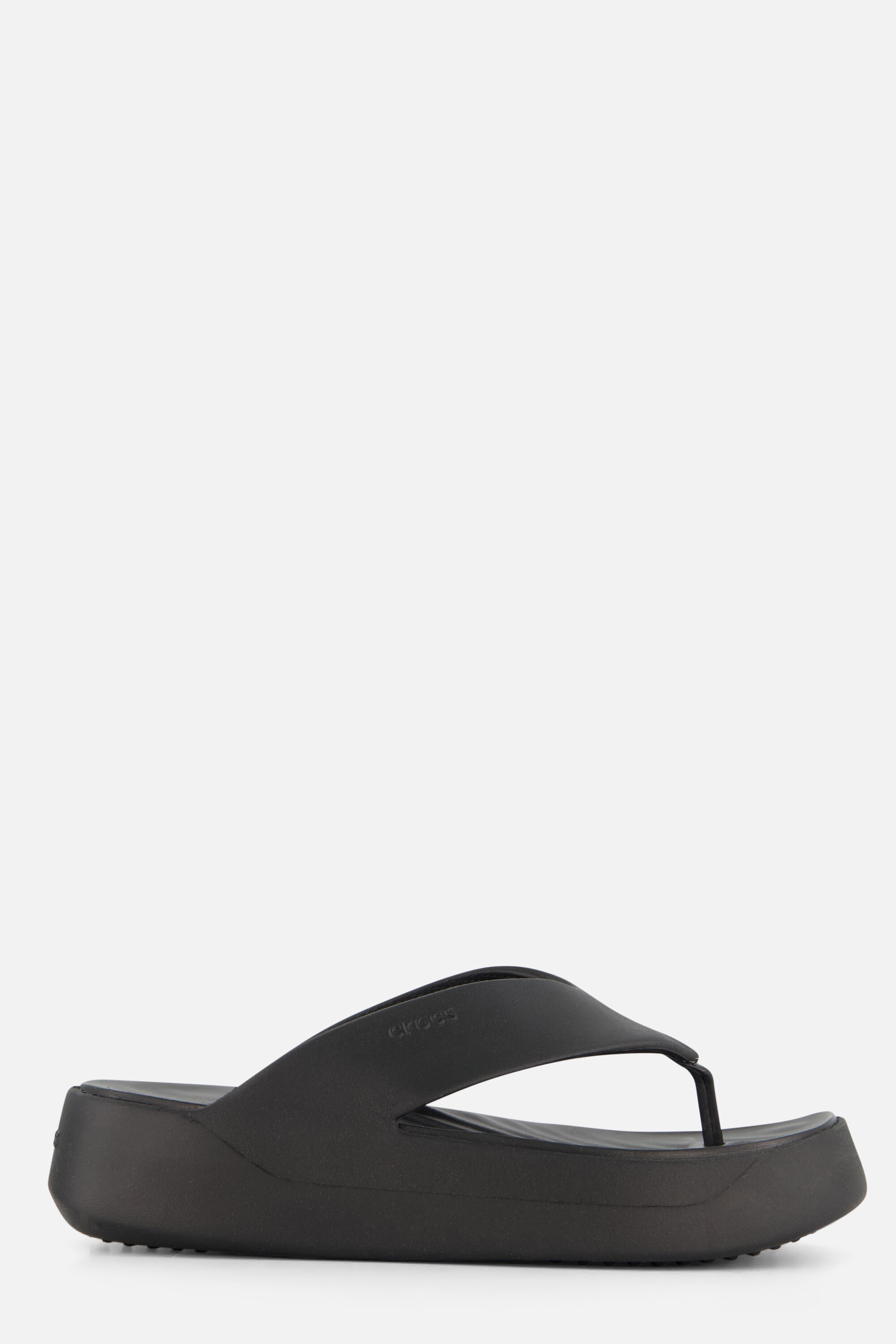 Crocs Getaway Platform Slippers zwart Rubber afbeelding 4