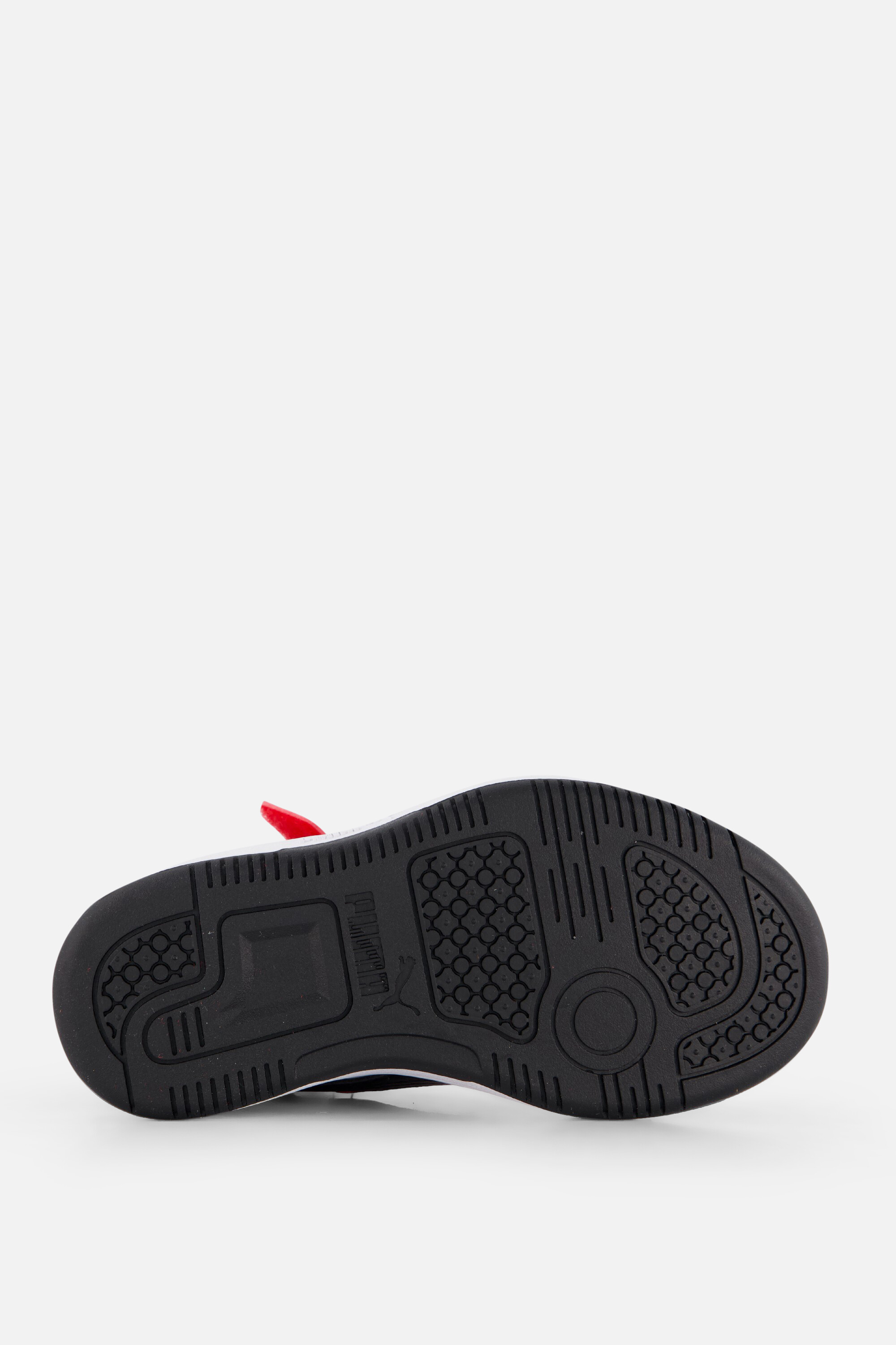 Puma Rebound V6 Mid Sneakers wit Imitatieleer afbeelding 3