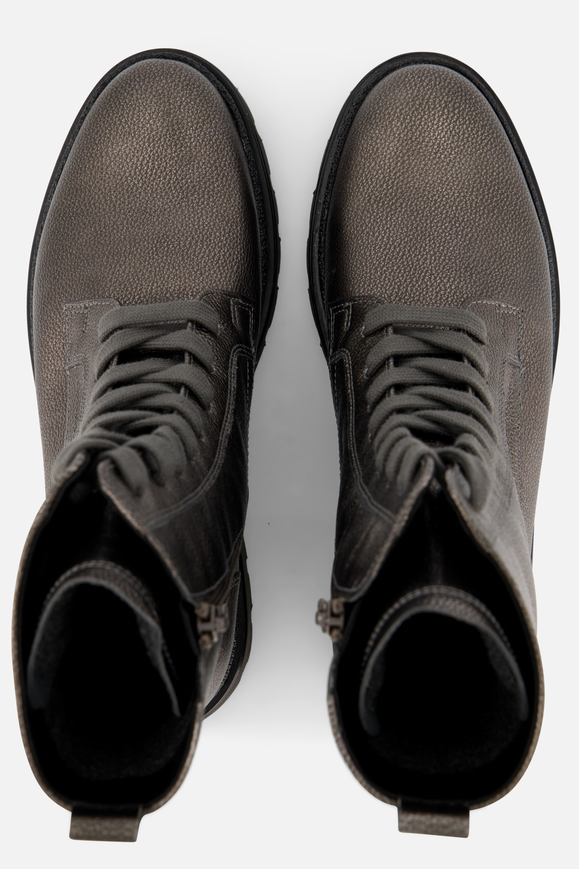 Gabor Veterboots zilver Leer afbeelding 2