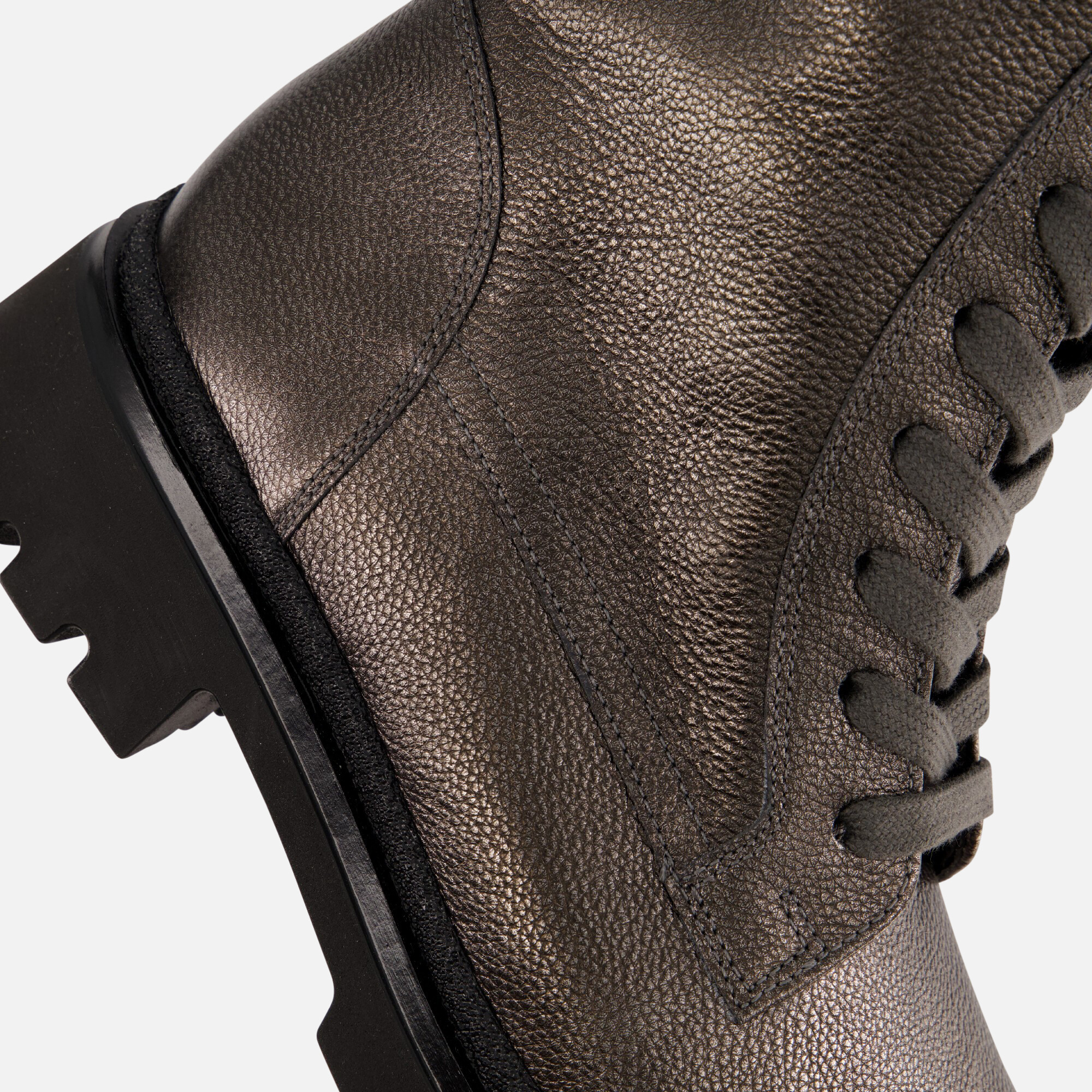 Gabor Veterboots zilver Leer afbeelding 4