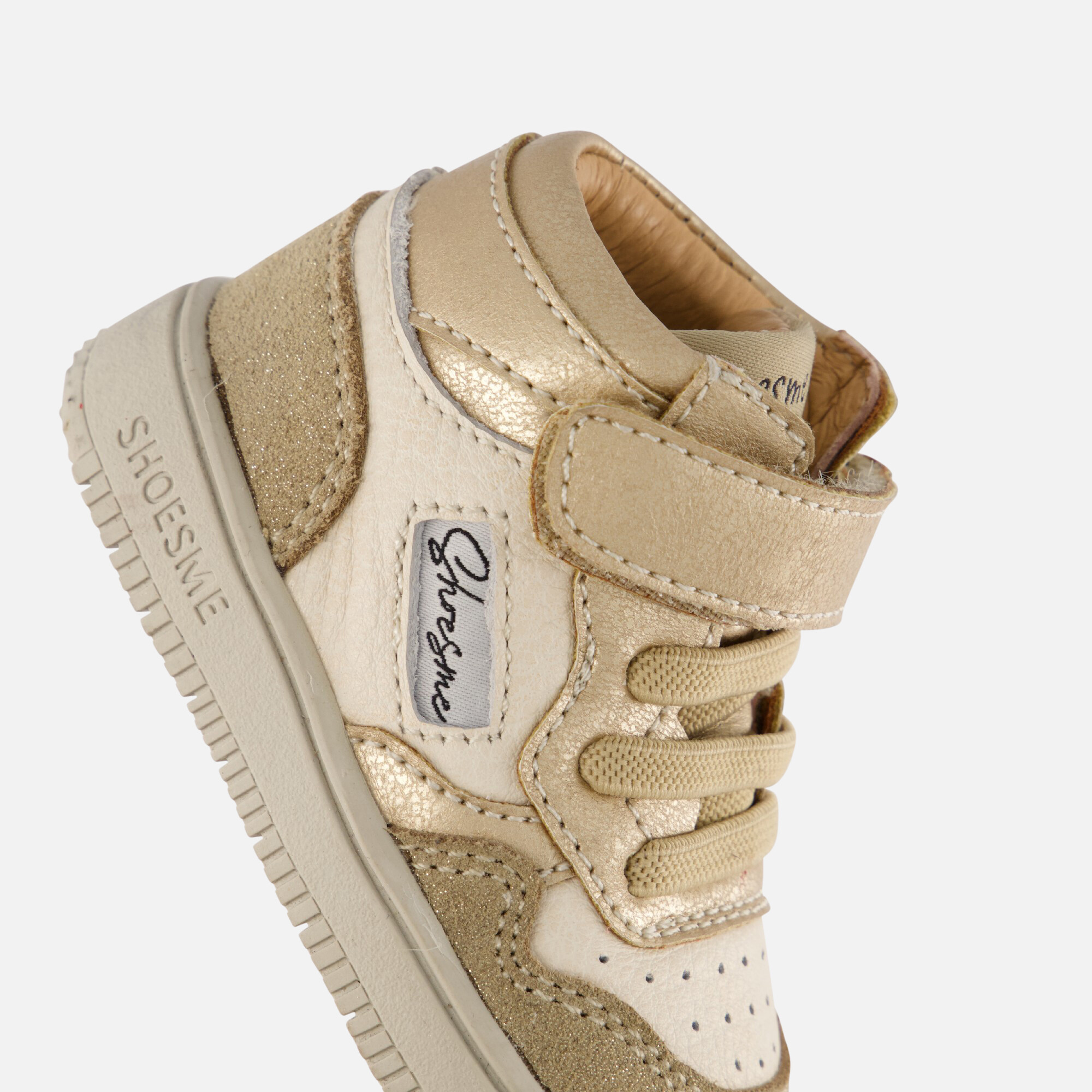 Shoesme Babyschoenen goud Leer afbeelding 4