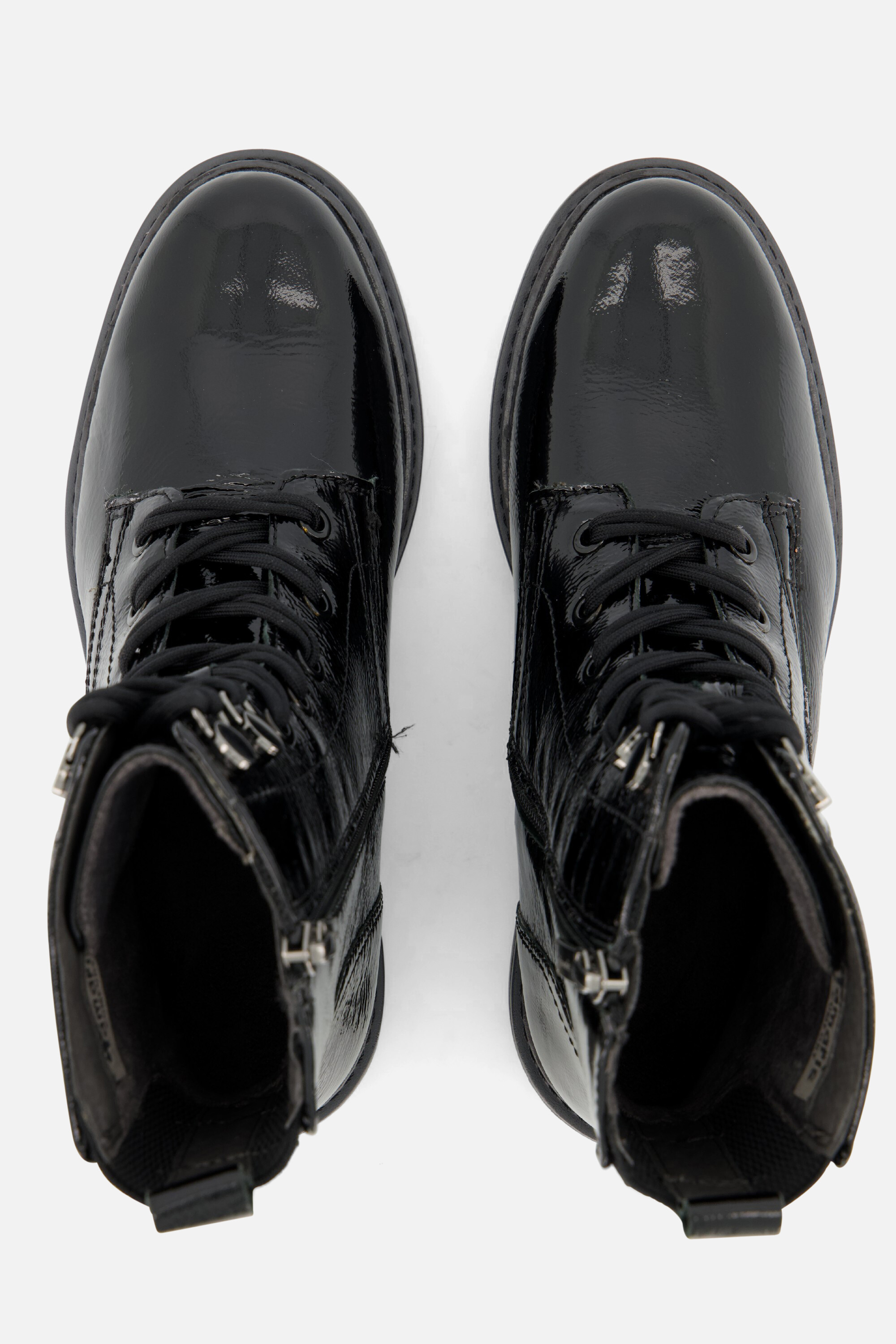 Tamaris Veterboots zwart Lak afbeelding 2