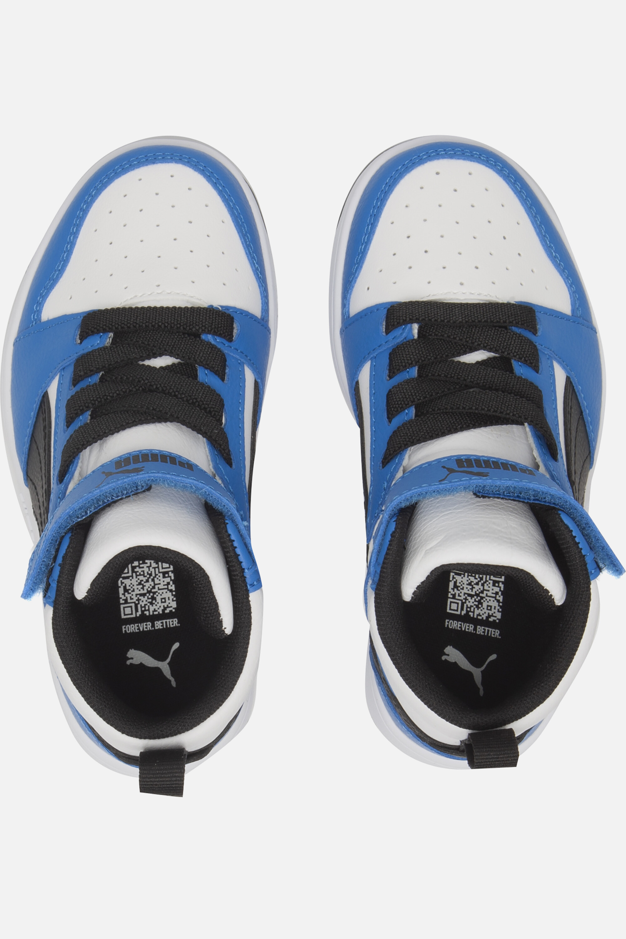 Puma Rebound v6 Mid Sneakers blauw Synthetisch afbeelding 3