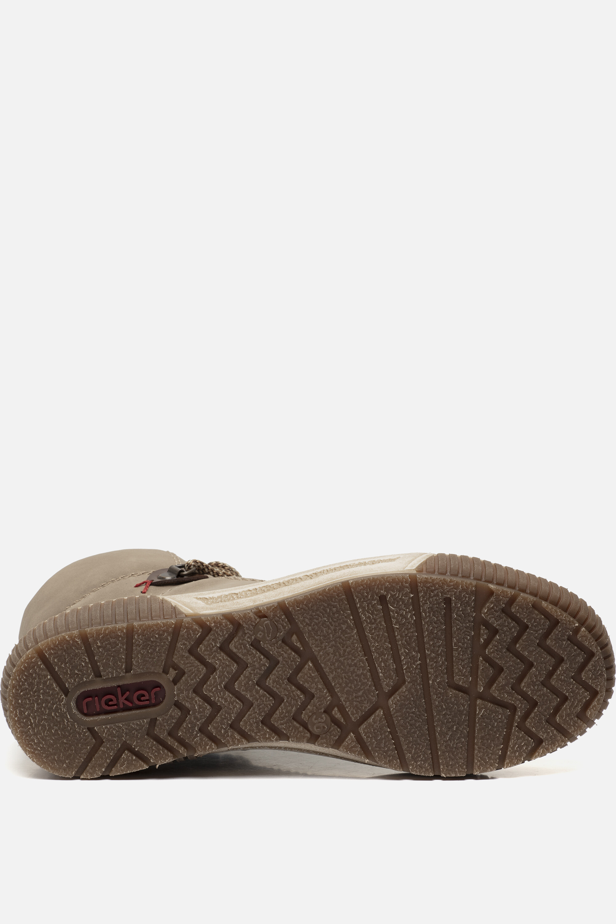 Rieker Veterboots beige Nubuck afbeelding 4