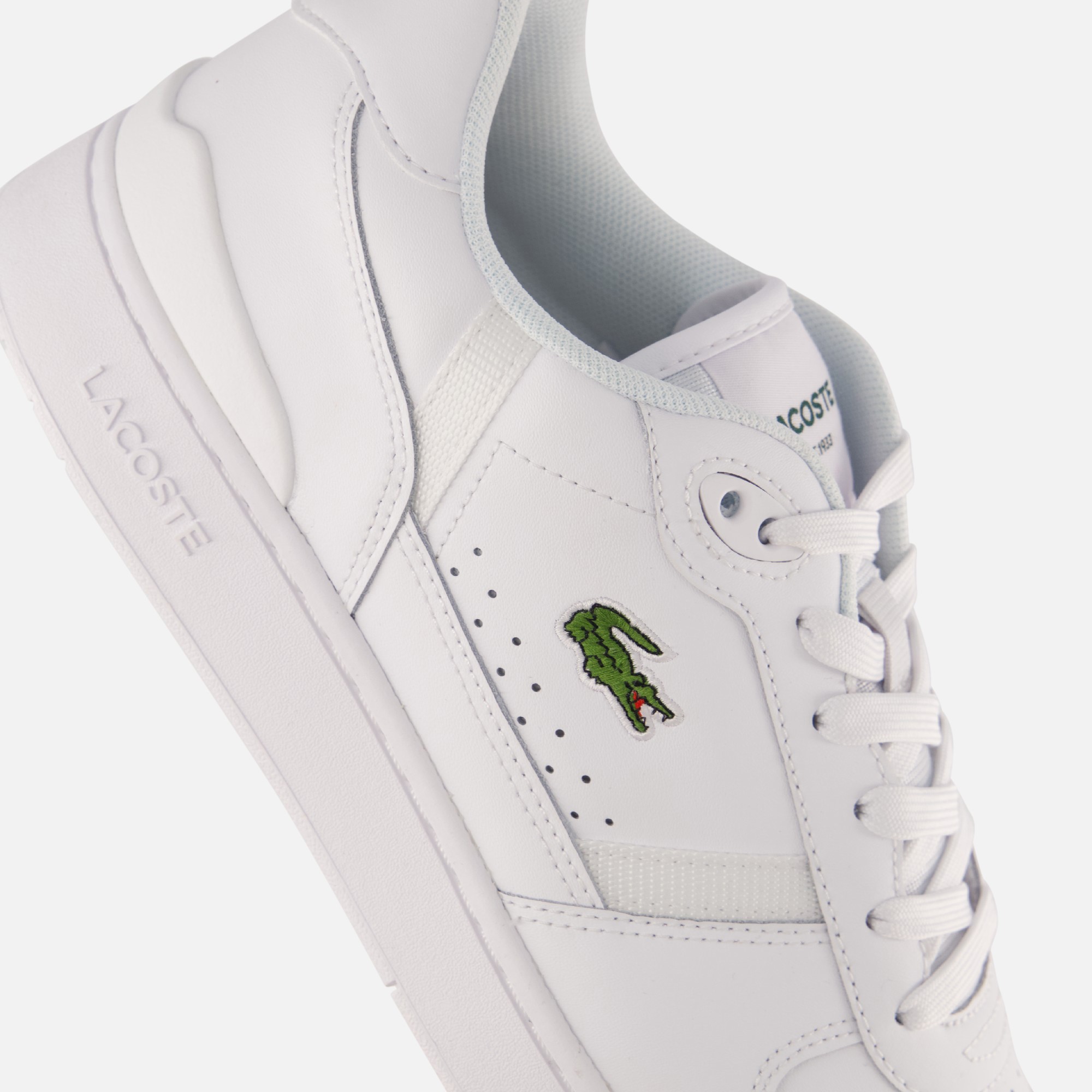 Lacoste T-Clip Sneakers wit Pu afbeelding 4