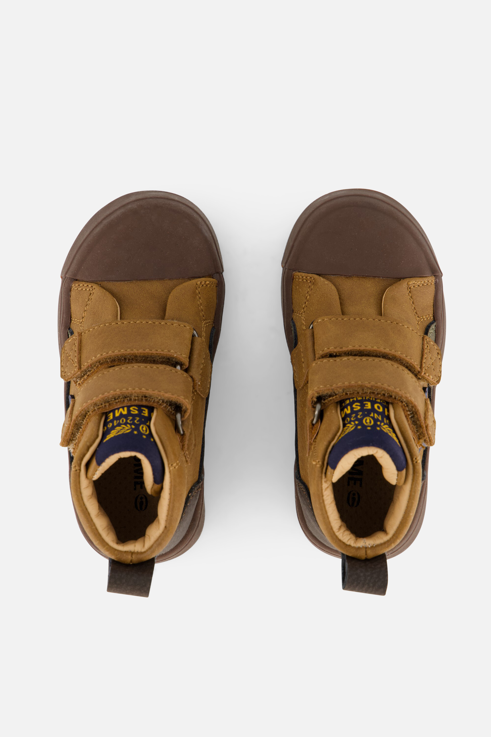 Shoesme Velcro Sneakers cognac Leer afbeelding 2