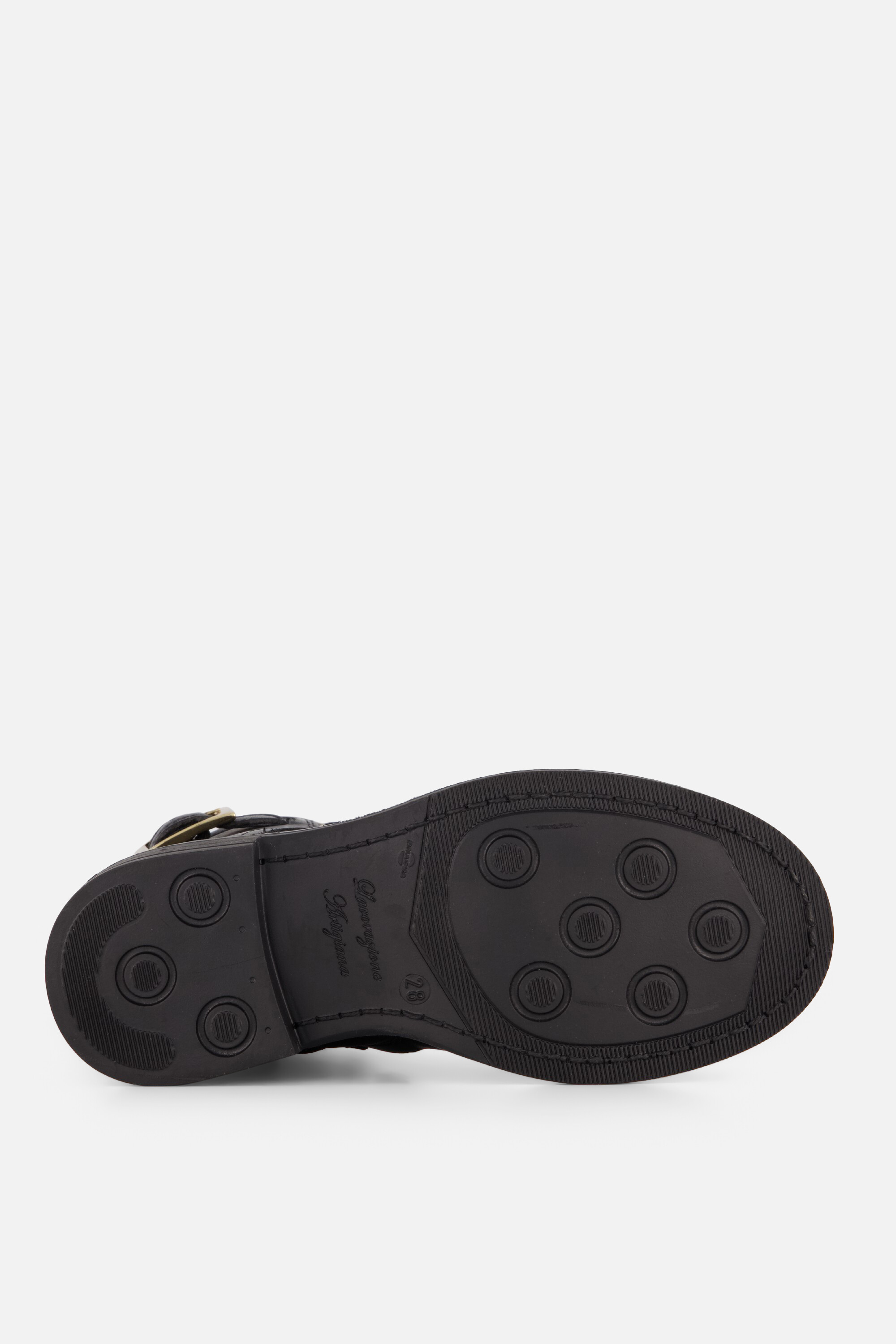 Giga Veterboots zwart Leer afbeelding 3