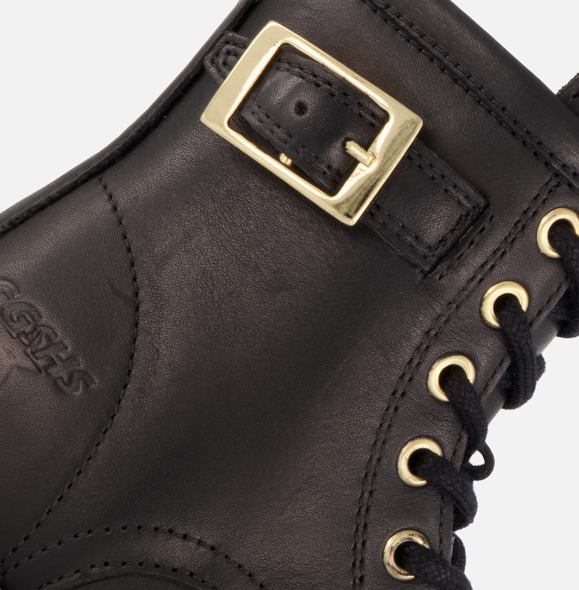 Giga Veterboots zwart Leer afbeelding 4