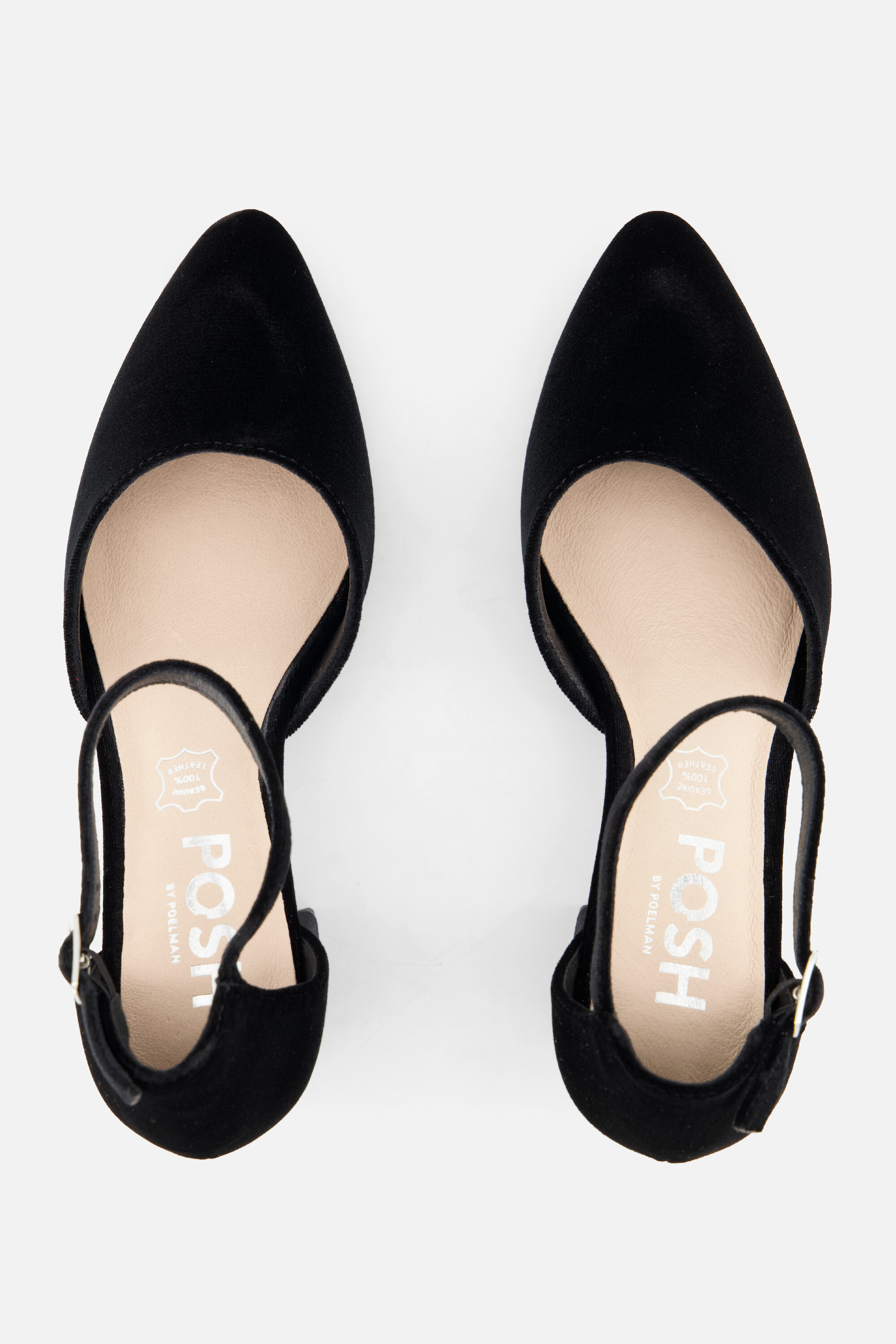 POSH by Poelman Pumps zwart Textiel afbeelding 2