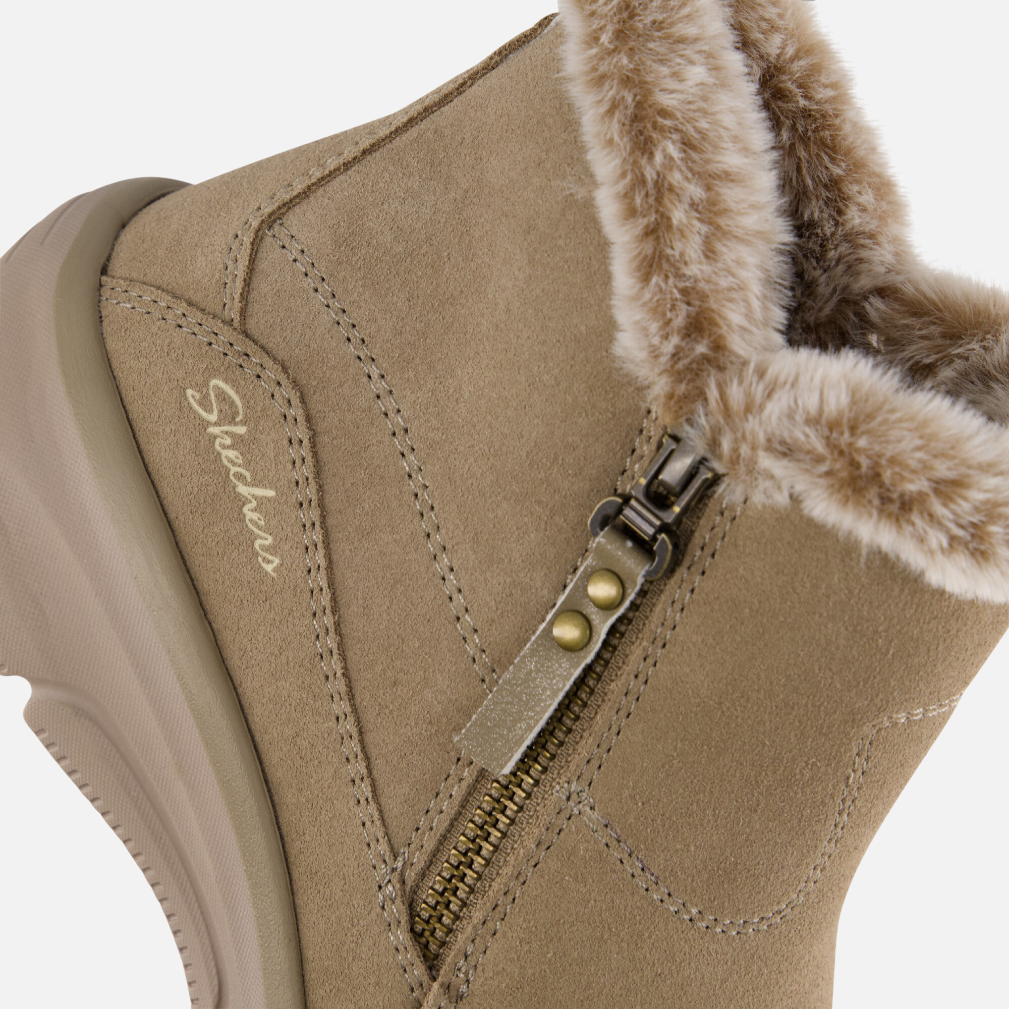 Skechers Relaxed Fit Easy Going Boots taupe afbeelding 4