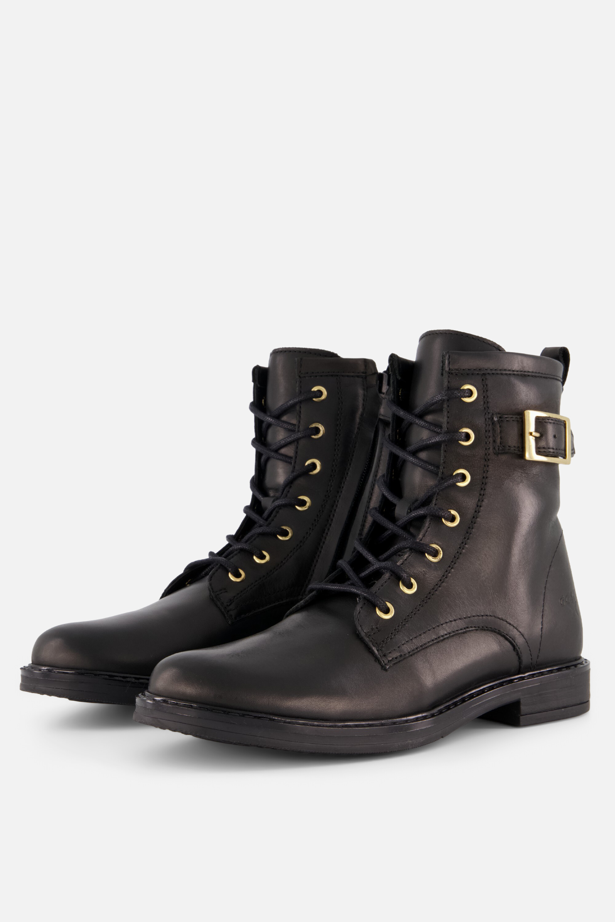Giga Giga Veterboots zwart Leer