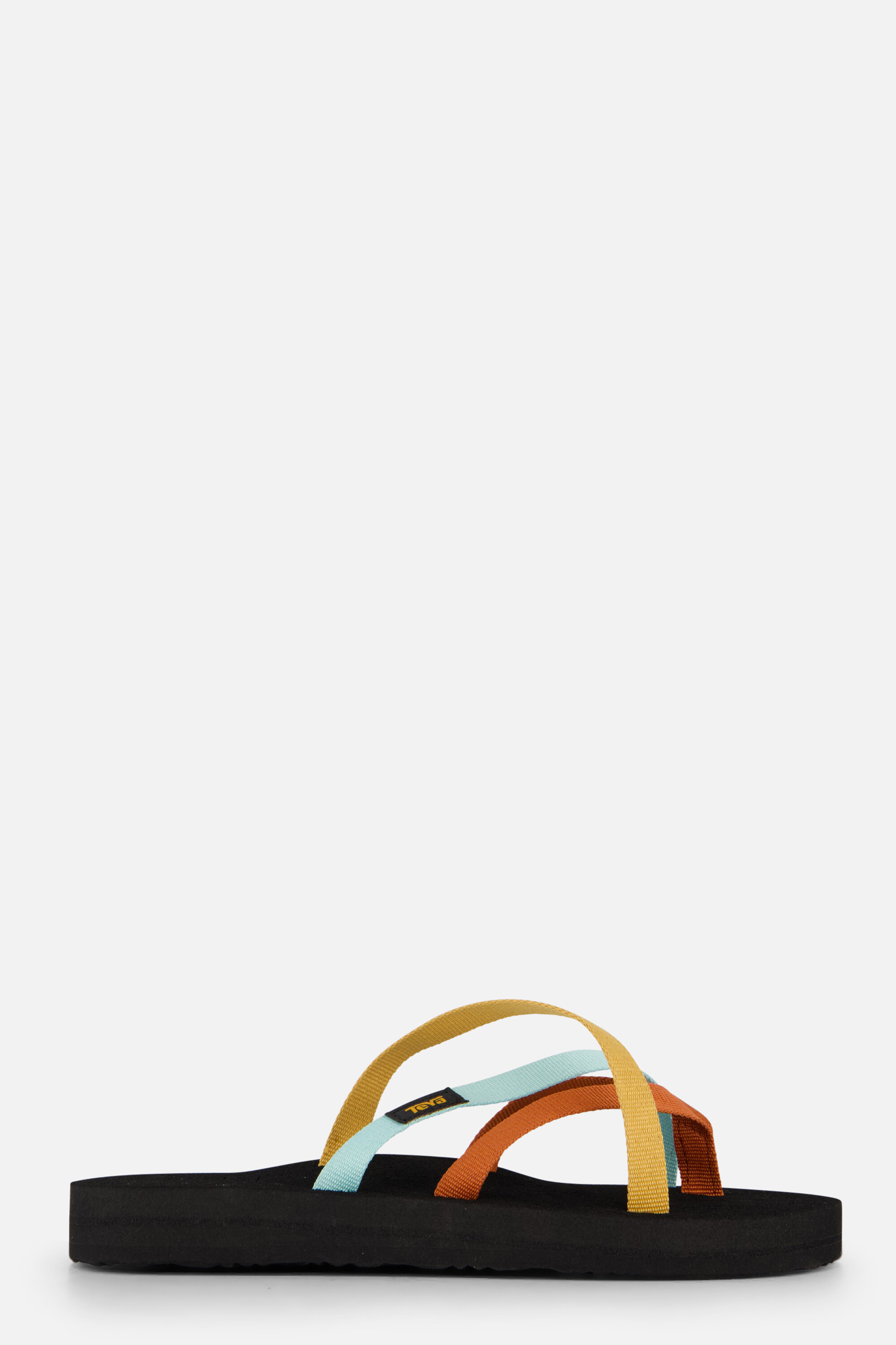 Teva Olowahu Slippers oranje Textiel afbeelding 4