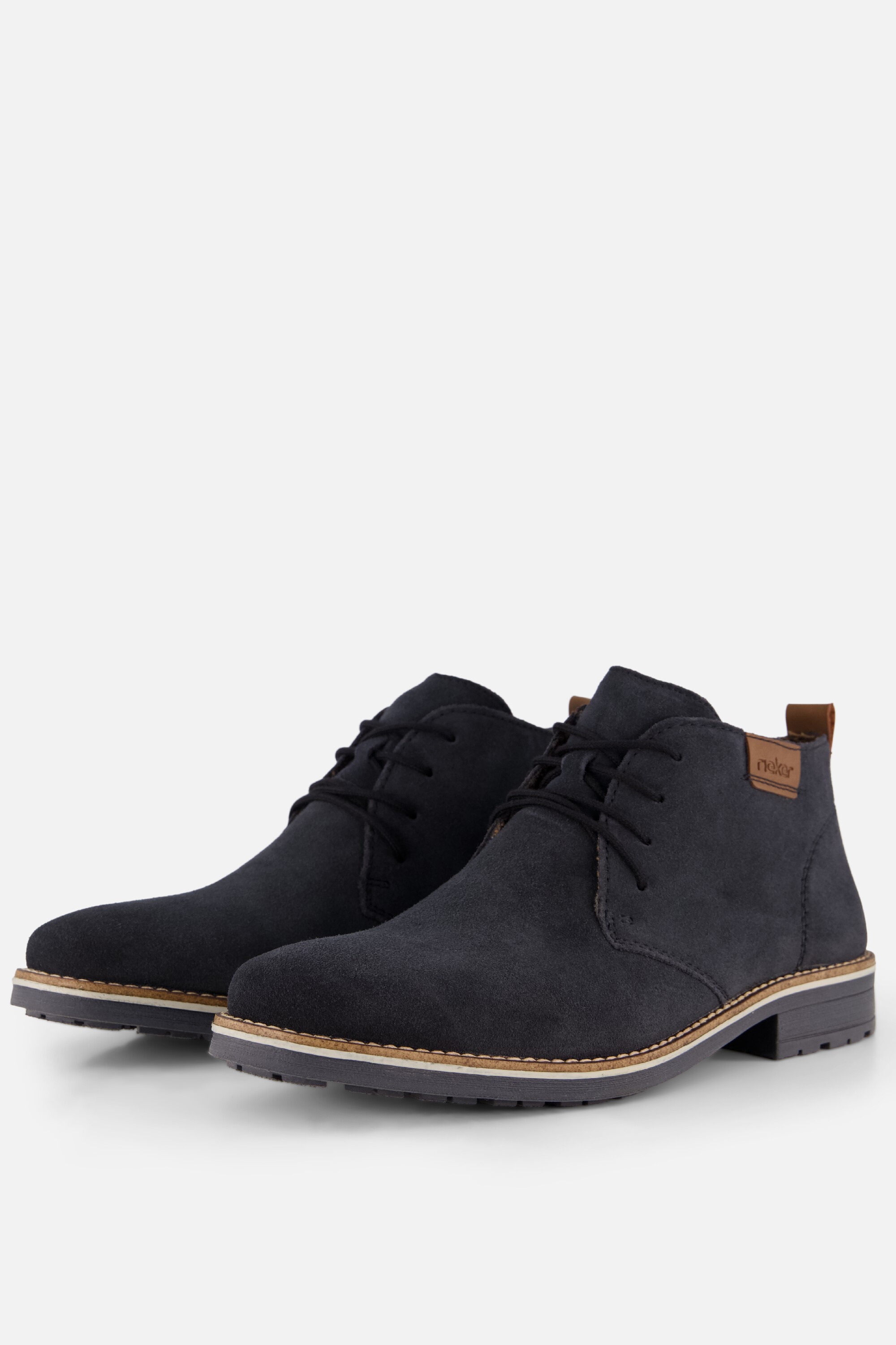 Rieker Rieker Veterboots blauw