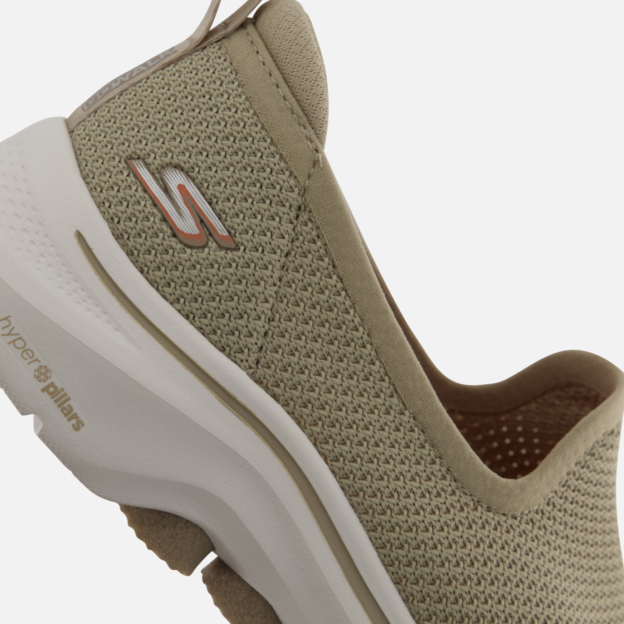 Skechers Go Walk 7 Slip On Instappers beige afbeelding 4