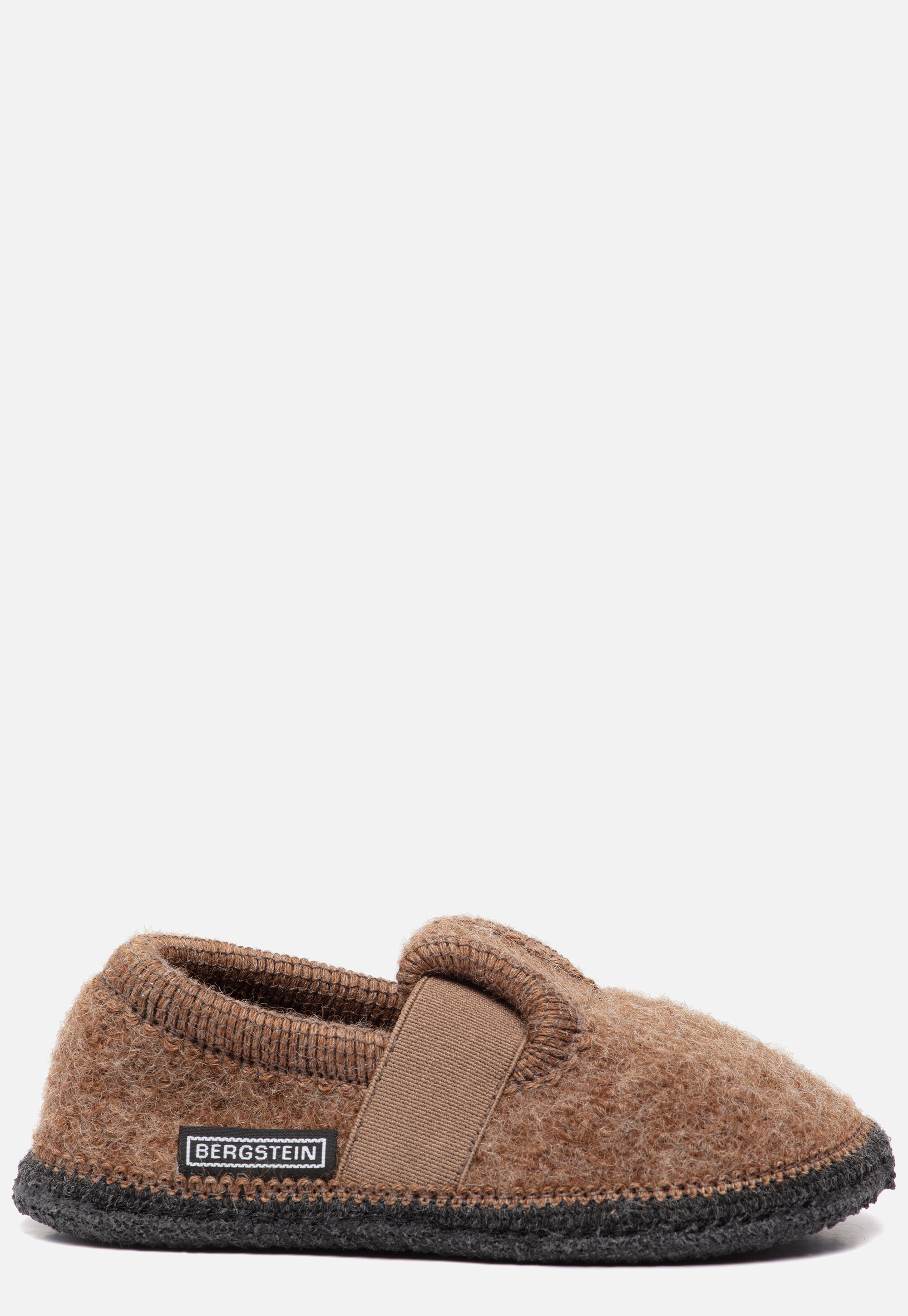 Bergstein Pantoffels bruin Textiel afbeelding 2