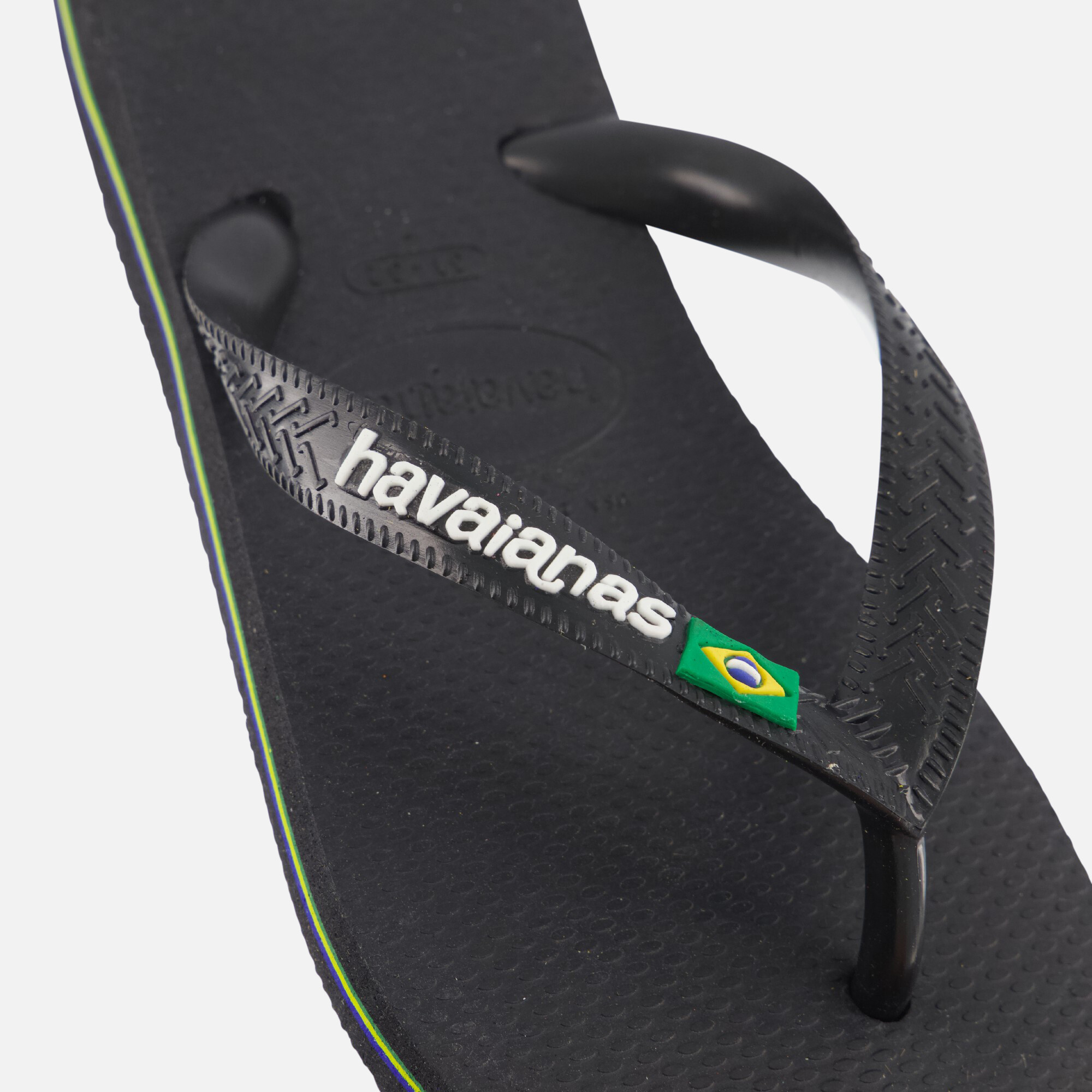 Havaianas Brasil Slippers zwart Rubber afbeelding 3
