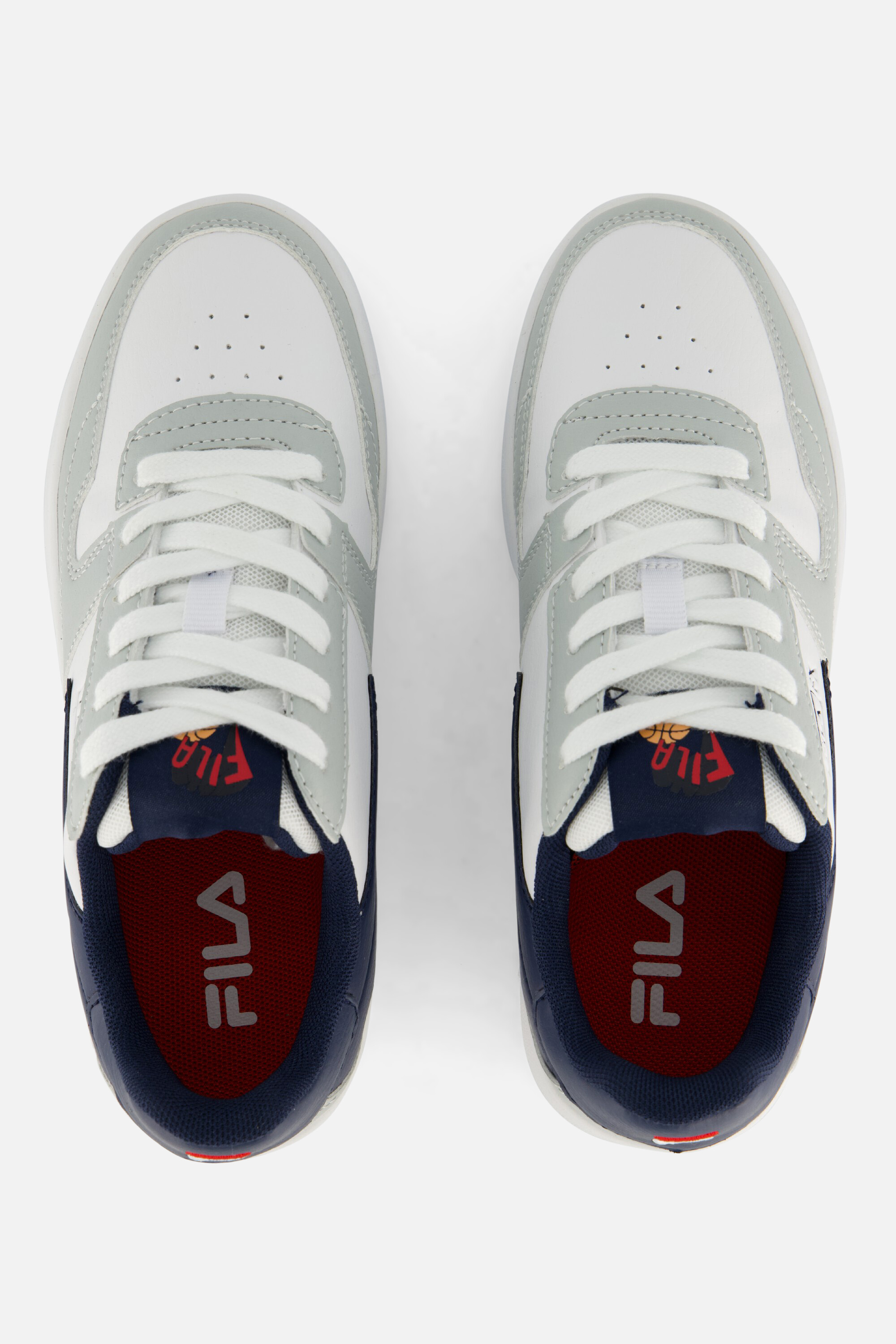 Fila Fxventuno Sneakers wit Imitatieleer afbeelding 2