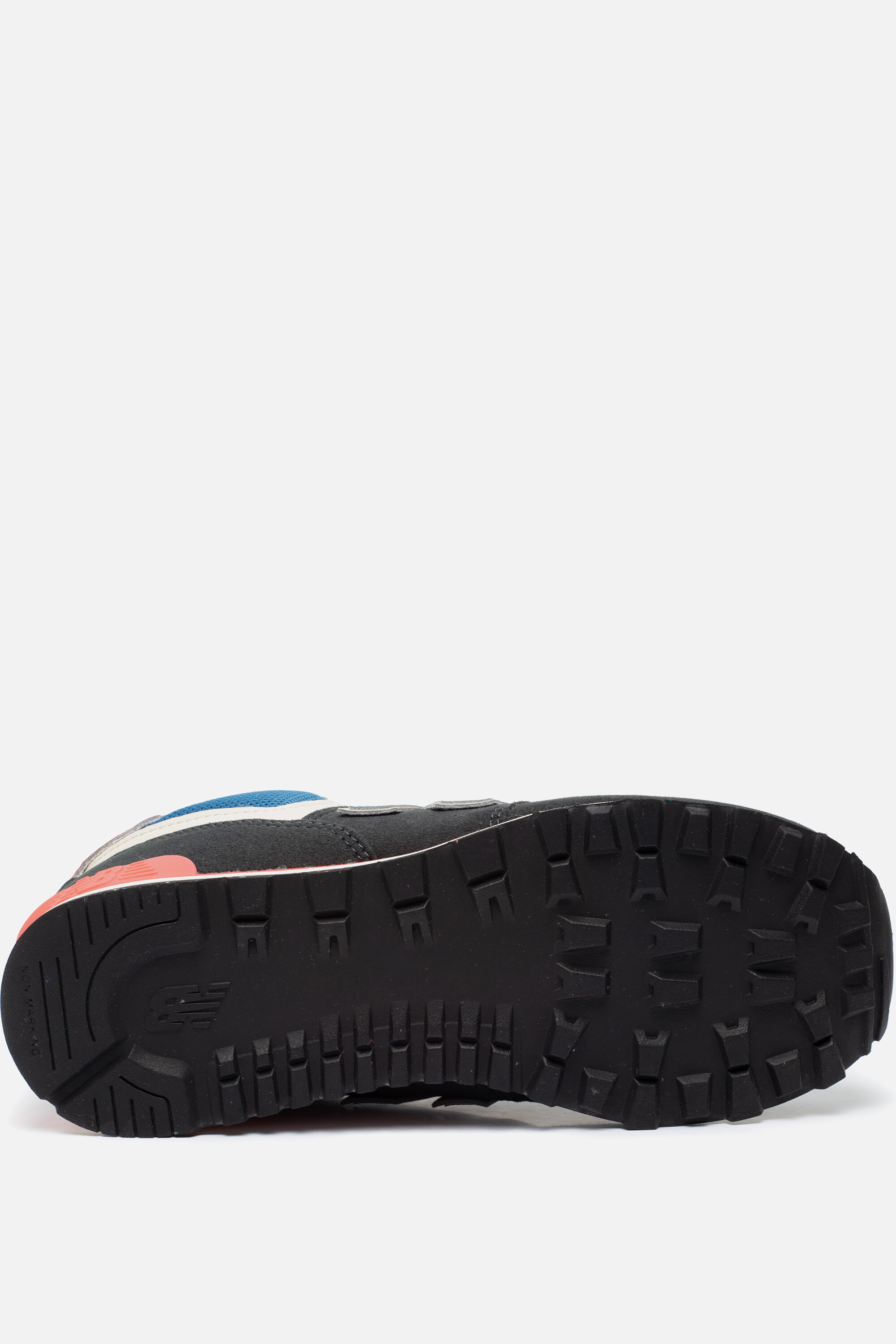 New Balance 574 Sneakers blauw Textiel afbeelding 3