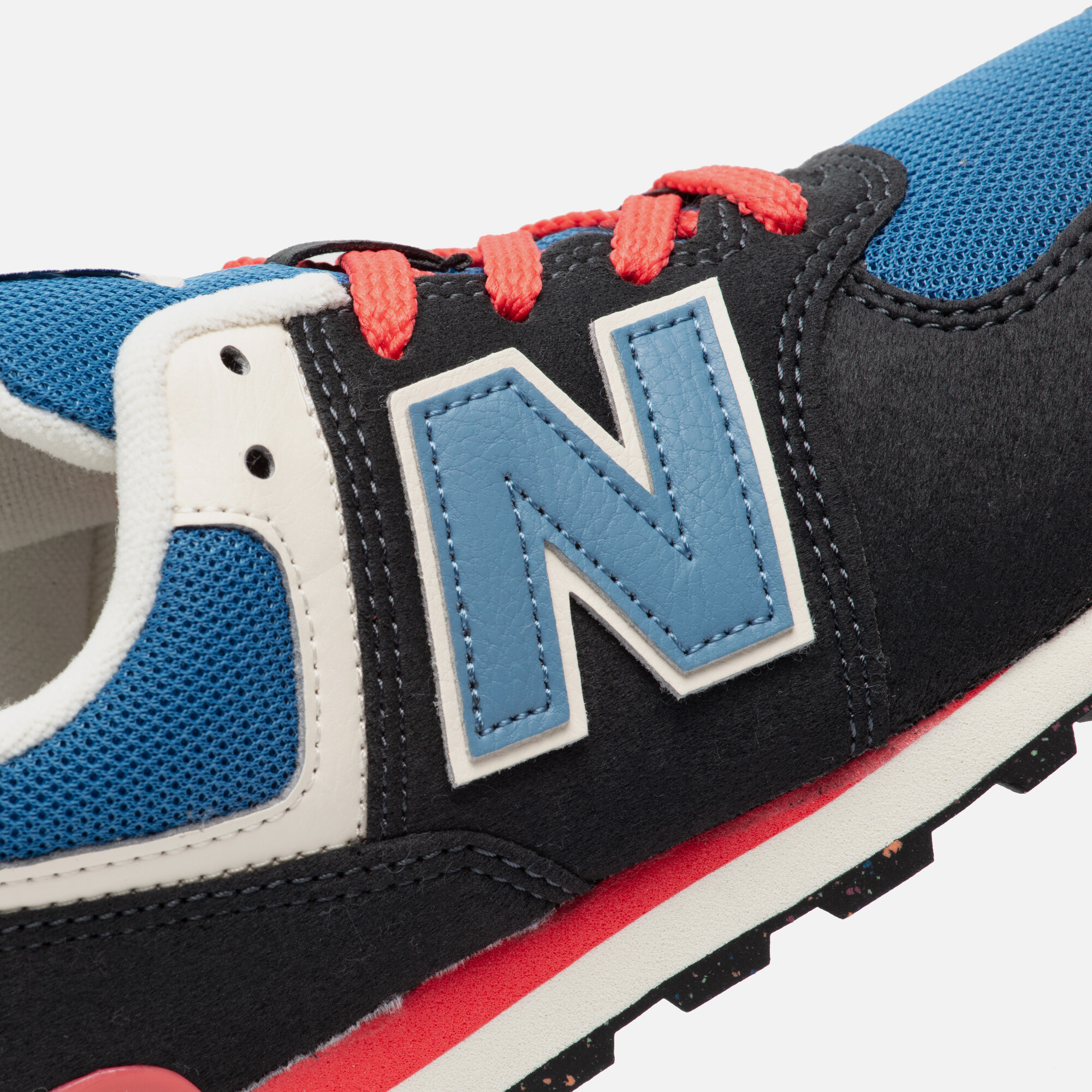 New Balance 574 Sneakers blauw Textiel afbeelding 4