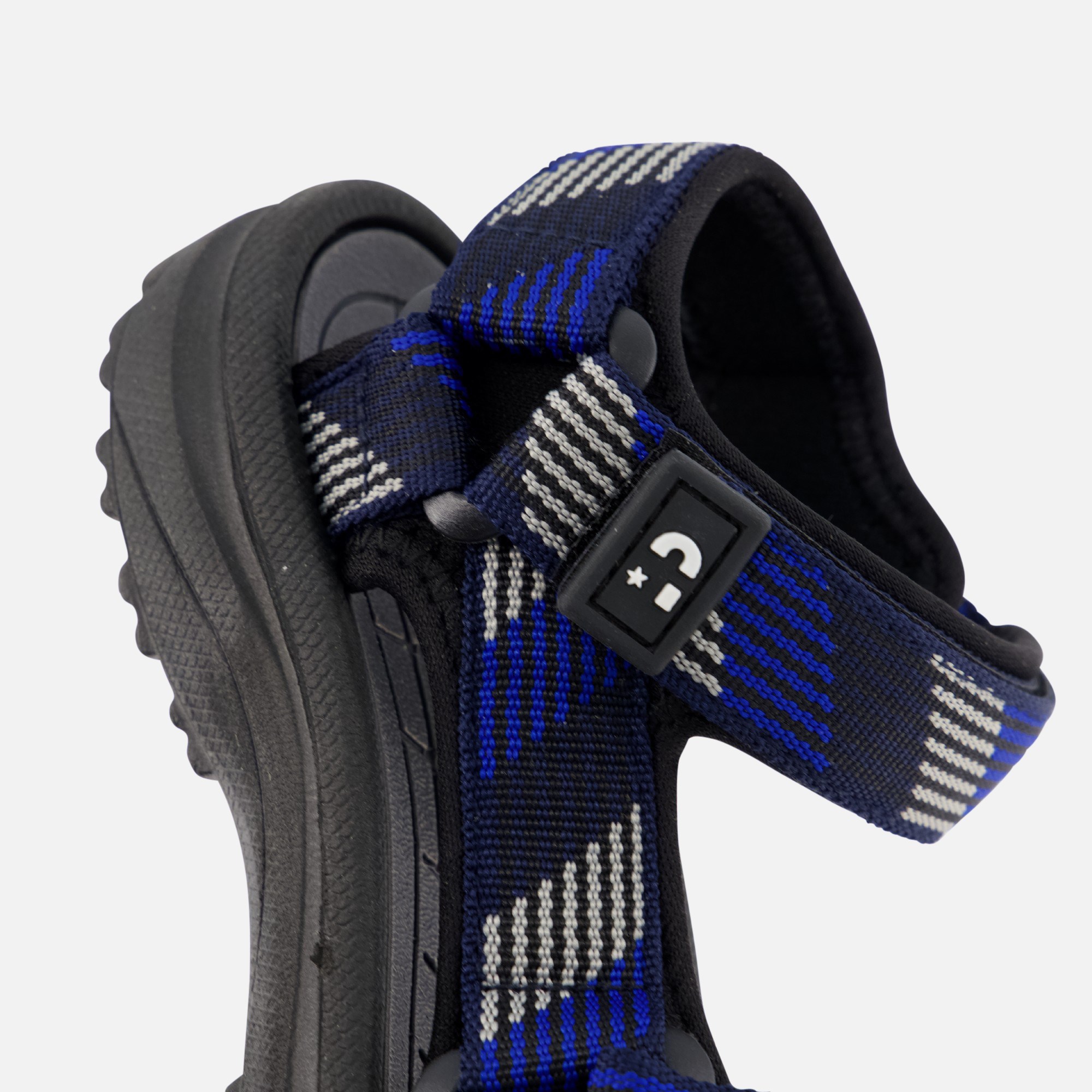 Muyters Sandalen blauw Textiel afbeelding 4