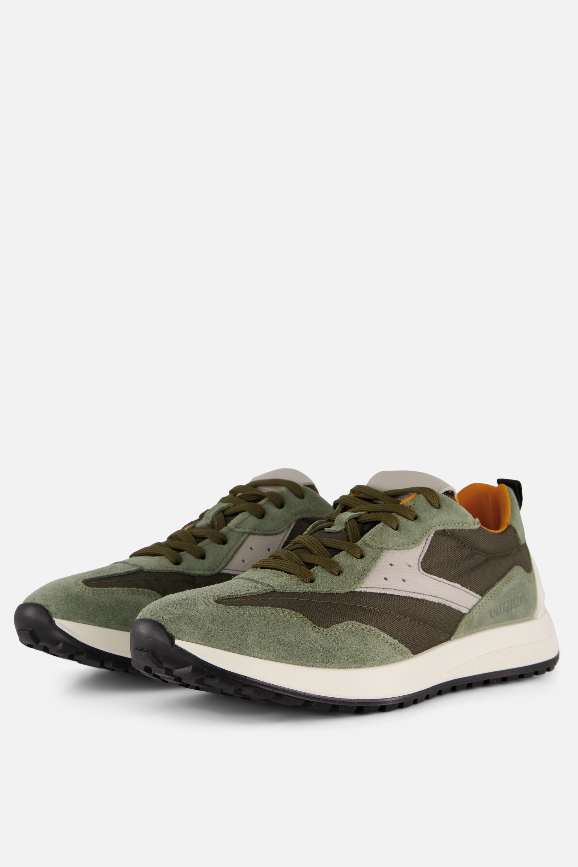 Outfielder Sneakers groen Suéde