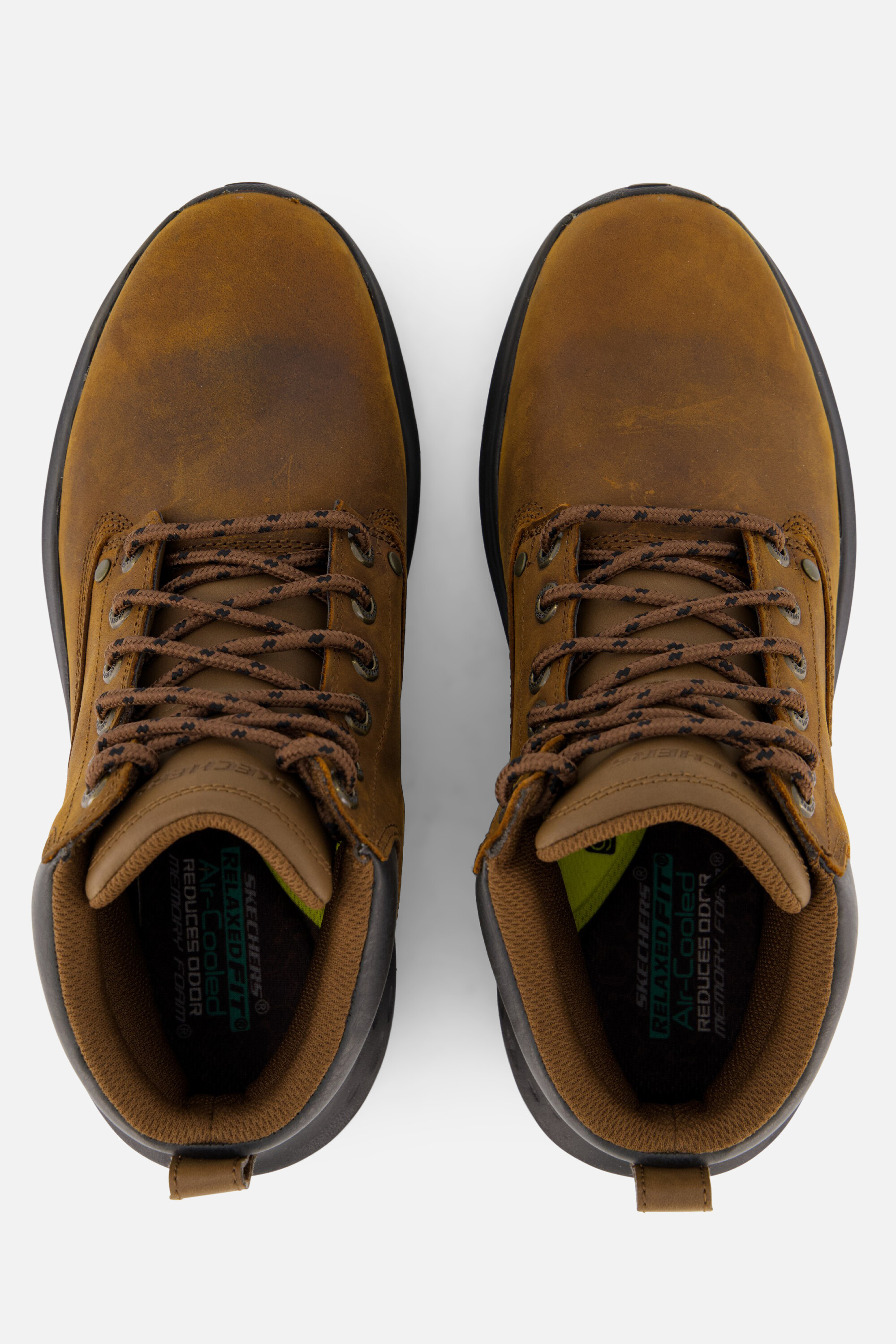 Skechers Parson-Ederic Veterschoenen bruin afbeelding 2
