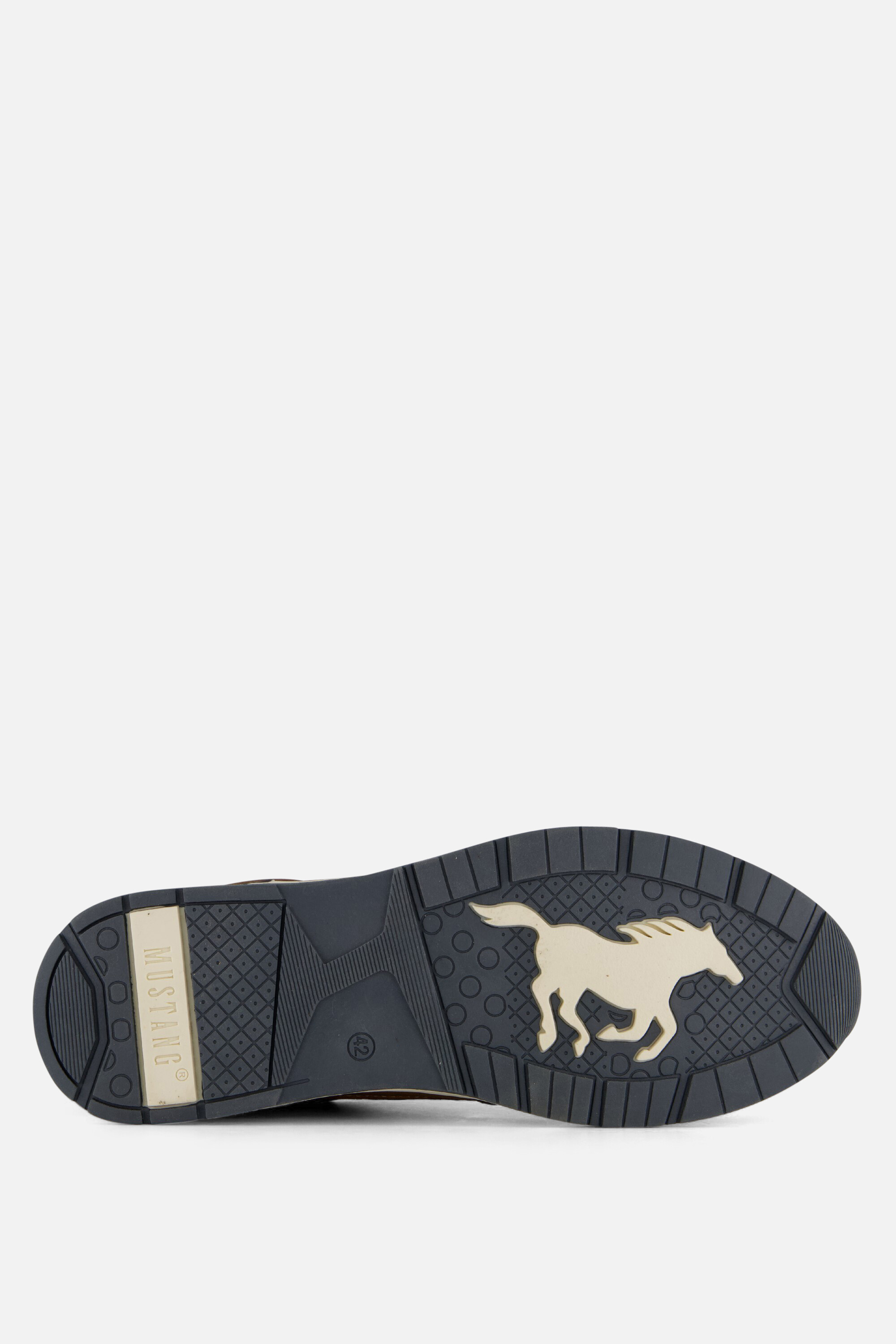 Mustang Sneakers bruin Synthetisch afbeelding 4