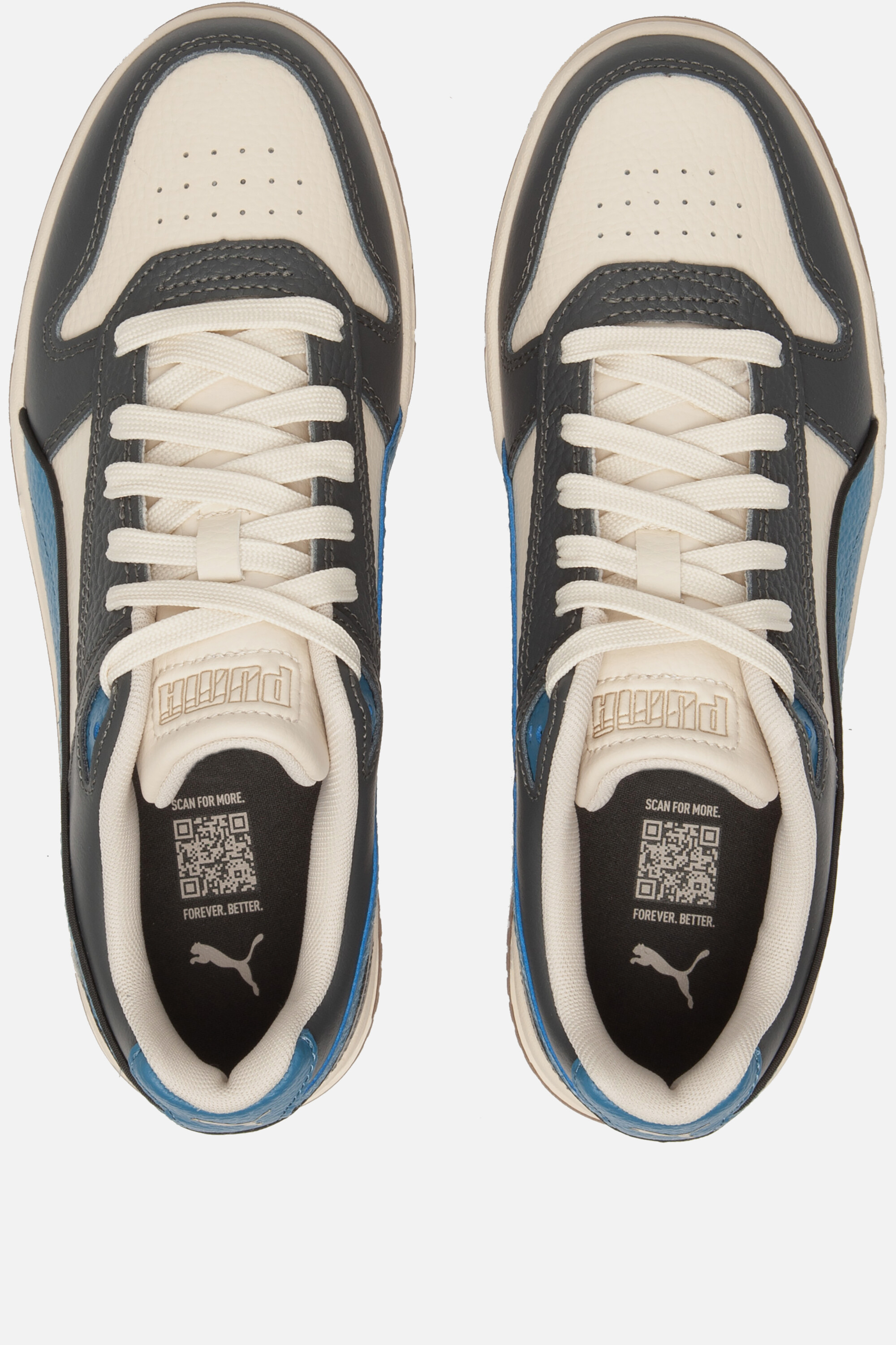 Puma RBD Game Low Sneakers blauw Imitatieleer afbeelding 2