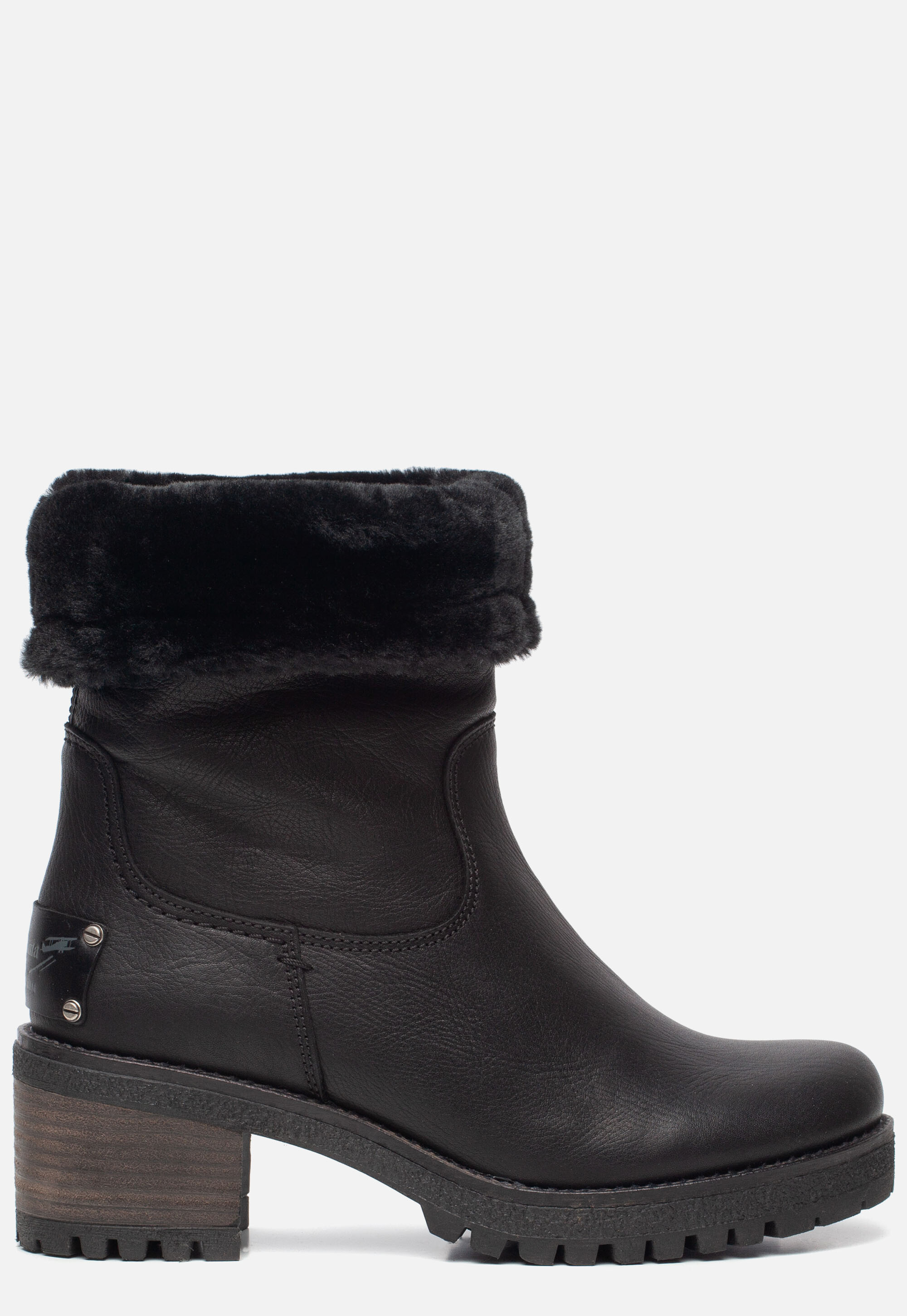 Panama Jack Piola B36 boots zwart Leer afbeelding 2