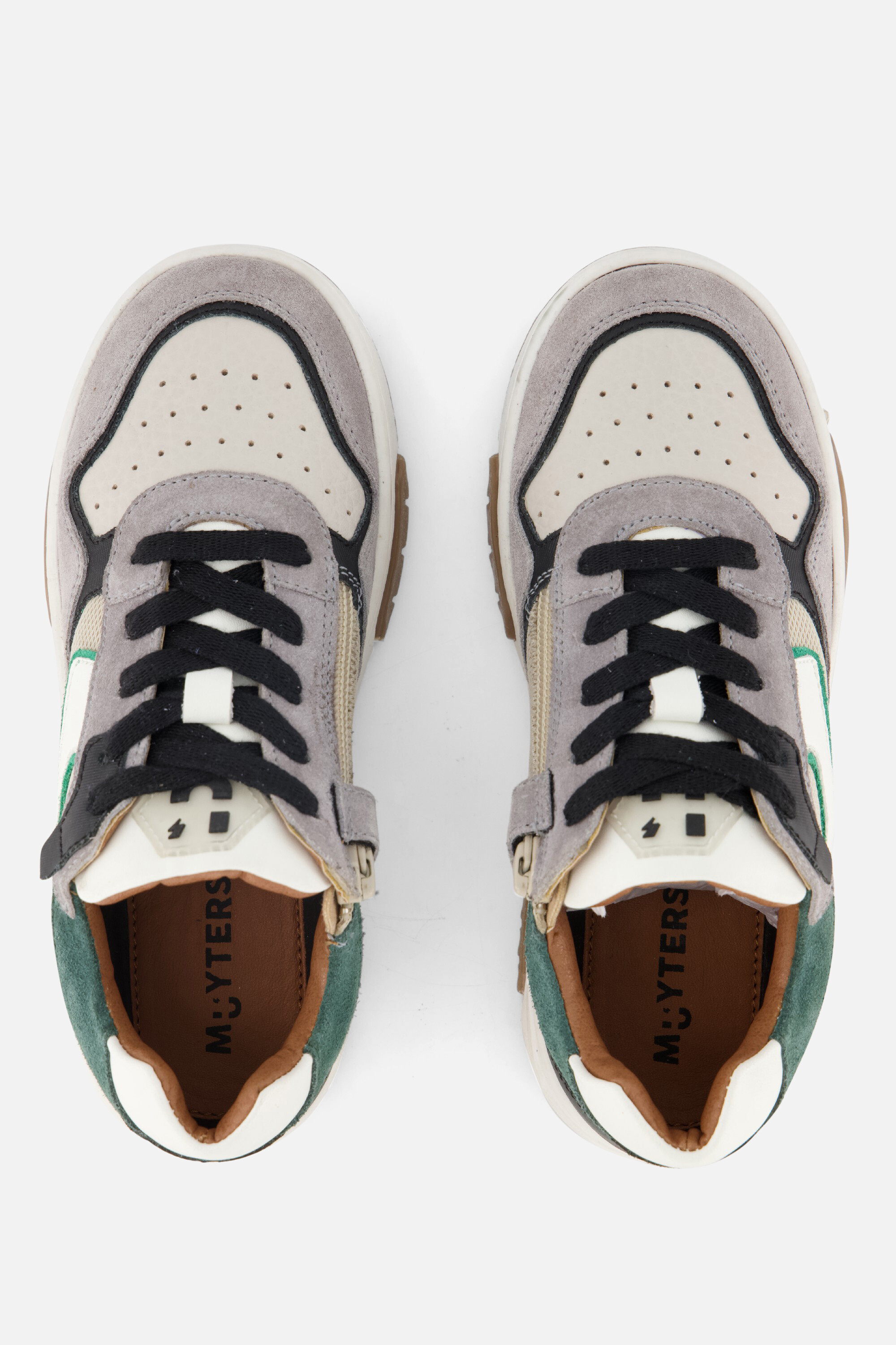 Muyters Sneakers grijs Leer afbeelding 2