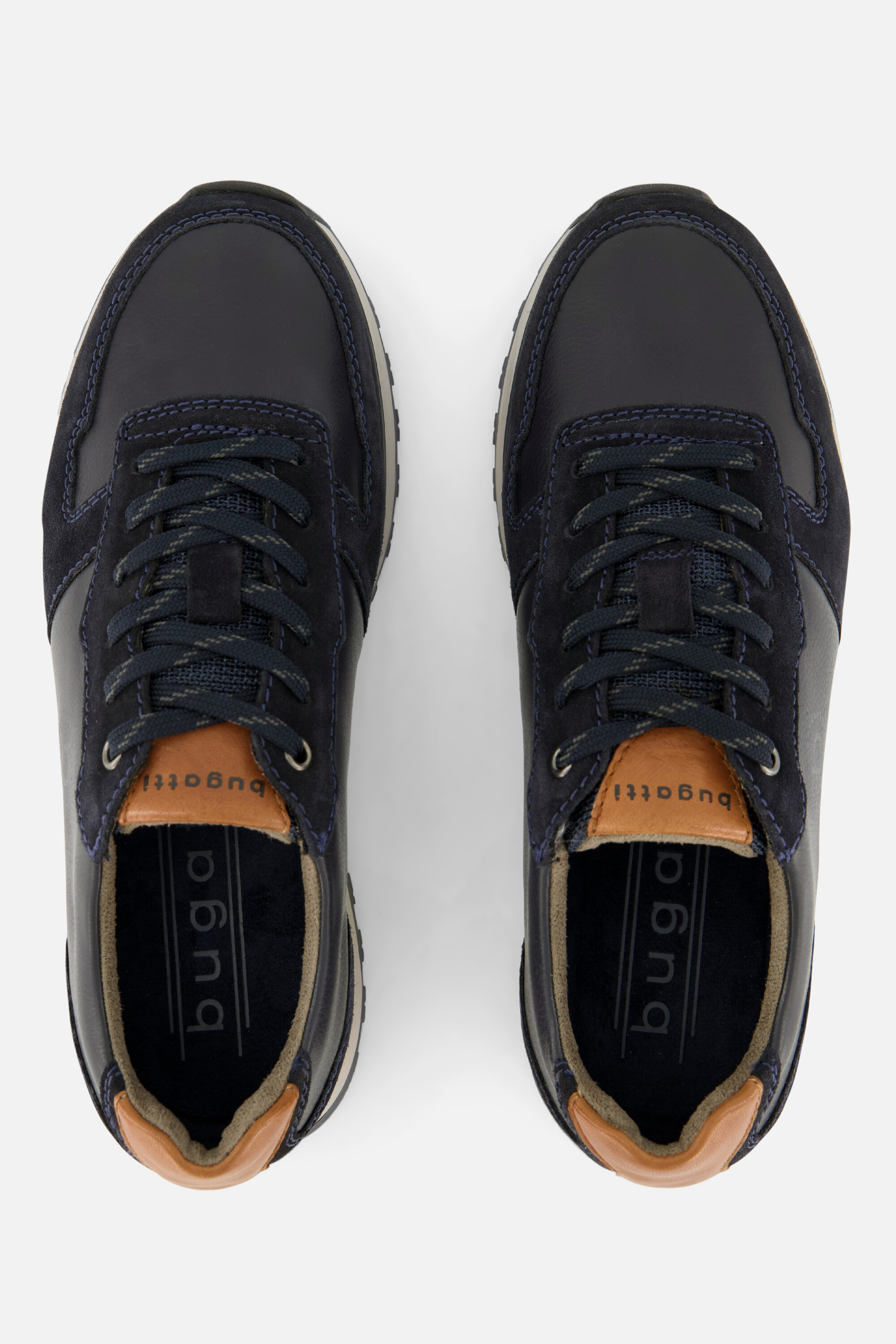 Bugatti Cirino Sneakers blauw Leer afbeelding 3