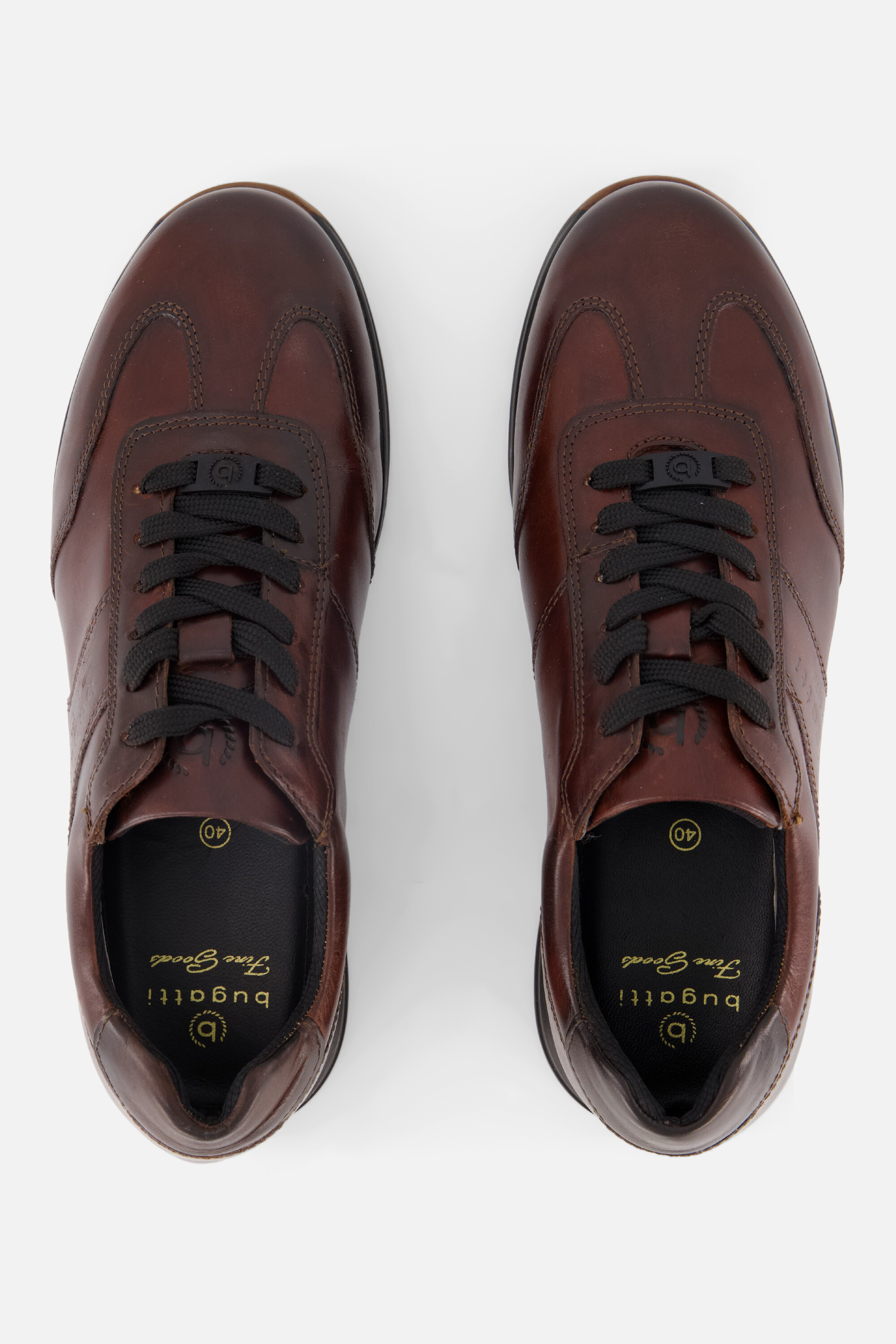 Bugatti Thorello Sneakers cognac Leer afbeelding 3