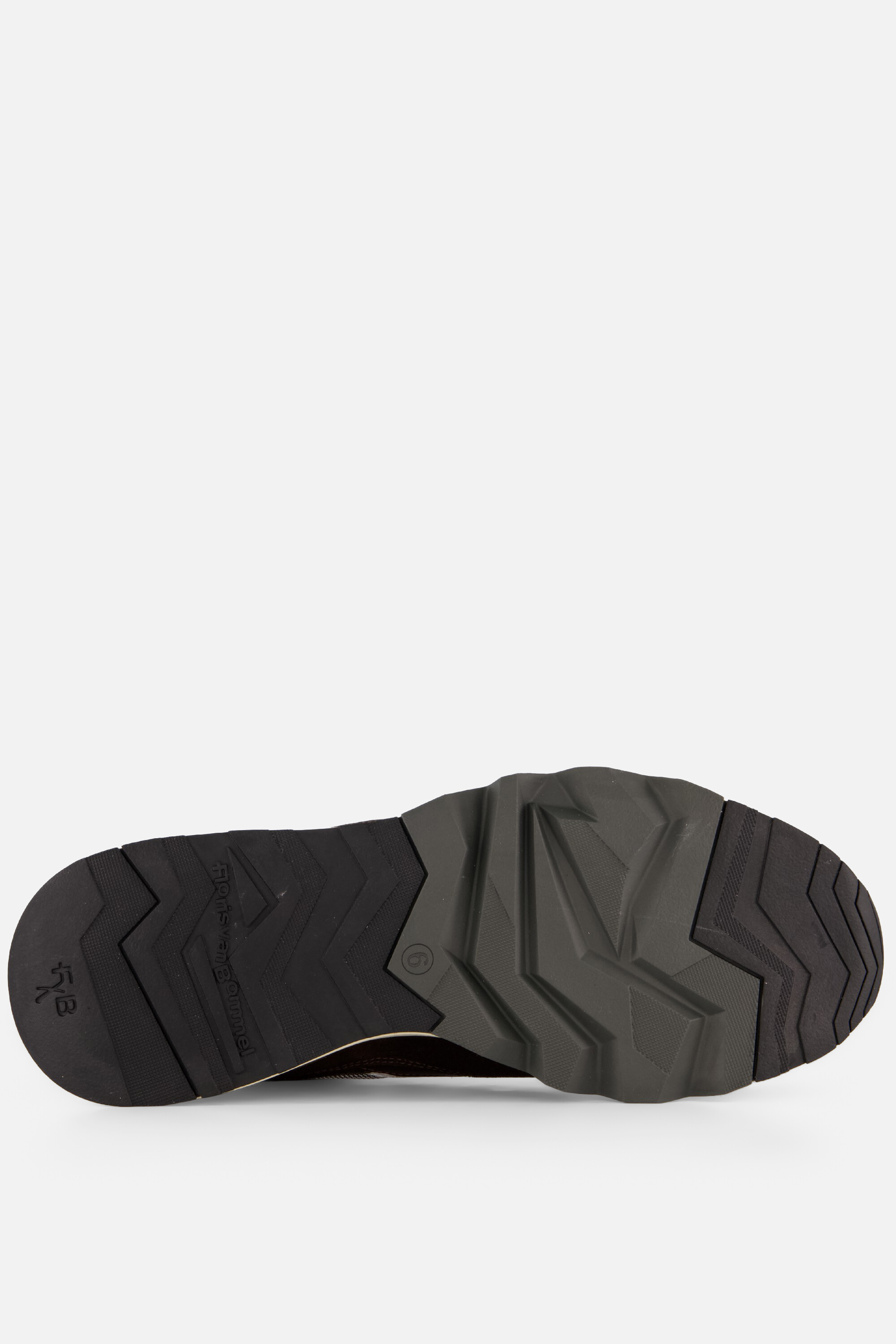 Floris van Bommel de Zager 34.01 Sneakers taupe afbeelding 4